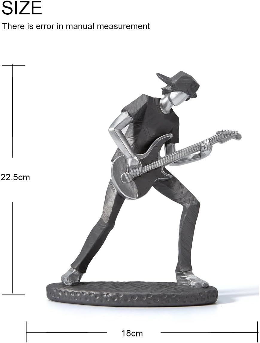 Amoy-Art Statuetta Musicista Pianoforte 24cm - immagine 3