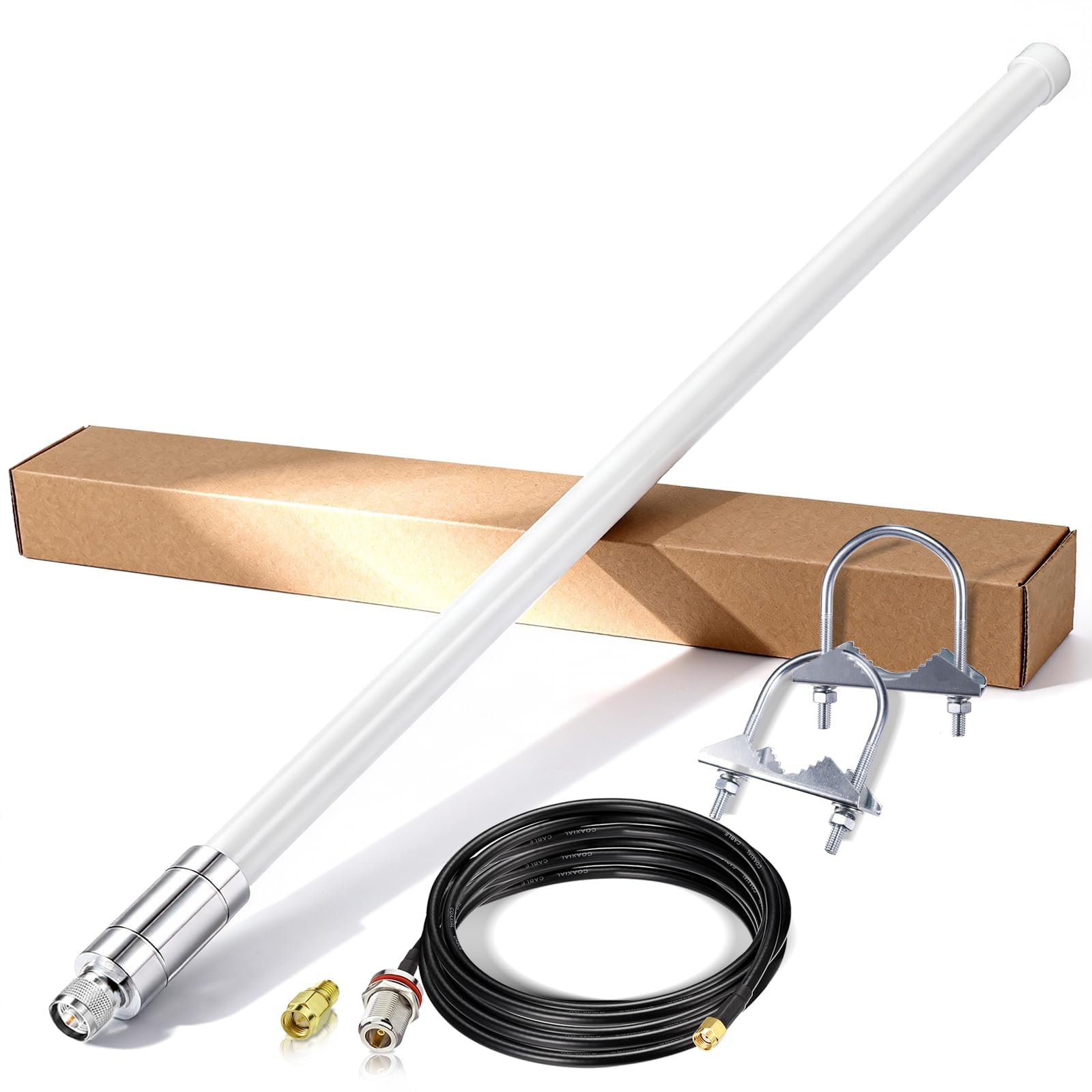 Bingfu Antenna Lora 868mhz 5.8dBi con Cavo 3m