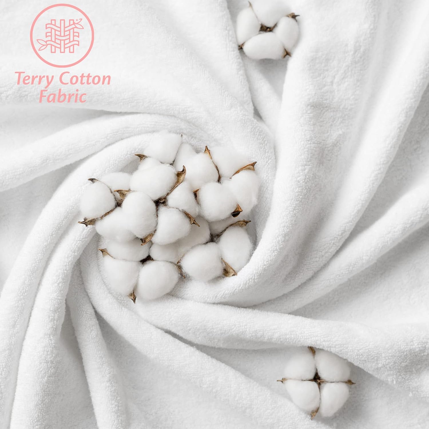 Coprimaterasso Matrimoniale Impermeabile 160x200 cm, Bianco - immagine 3