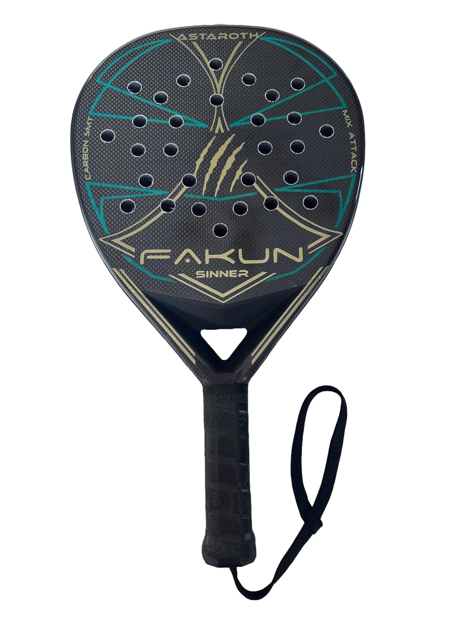 FAKUN Racchetta Padel ASTAROTH Verde-Oro