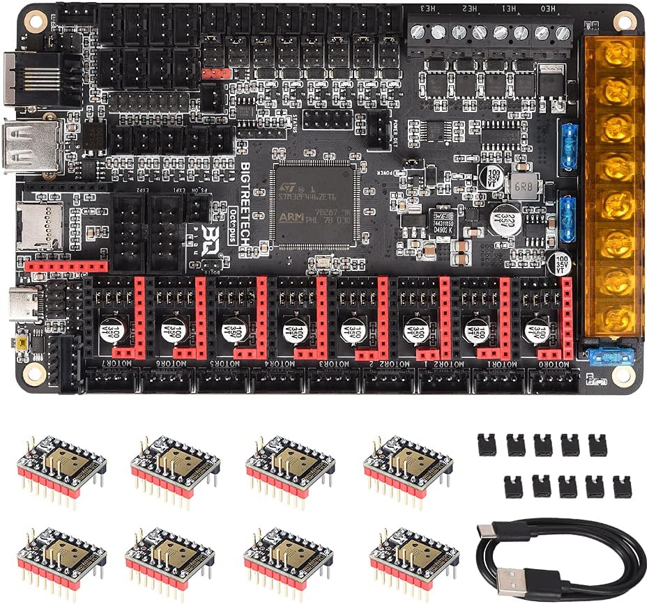 Bigtreetech Octopus V1.1 Scheda Madre 32bit per Stampante 3D - immagine 1