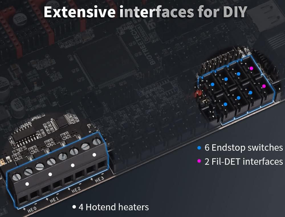 Bigtreetech Octopus V1.1 Scheda Madre 32bit per Stampante 3D - immagine 5