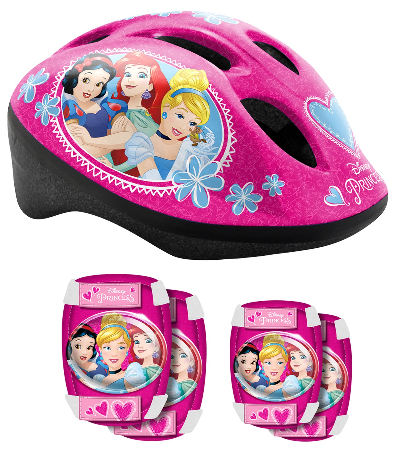 Stamp k887507 Set di Protezione per Bicicletta Ragazza, Rosa
