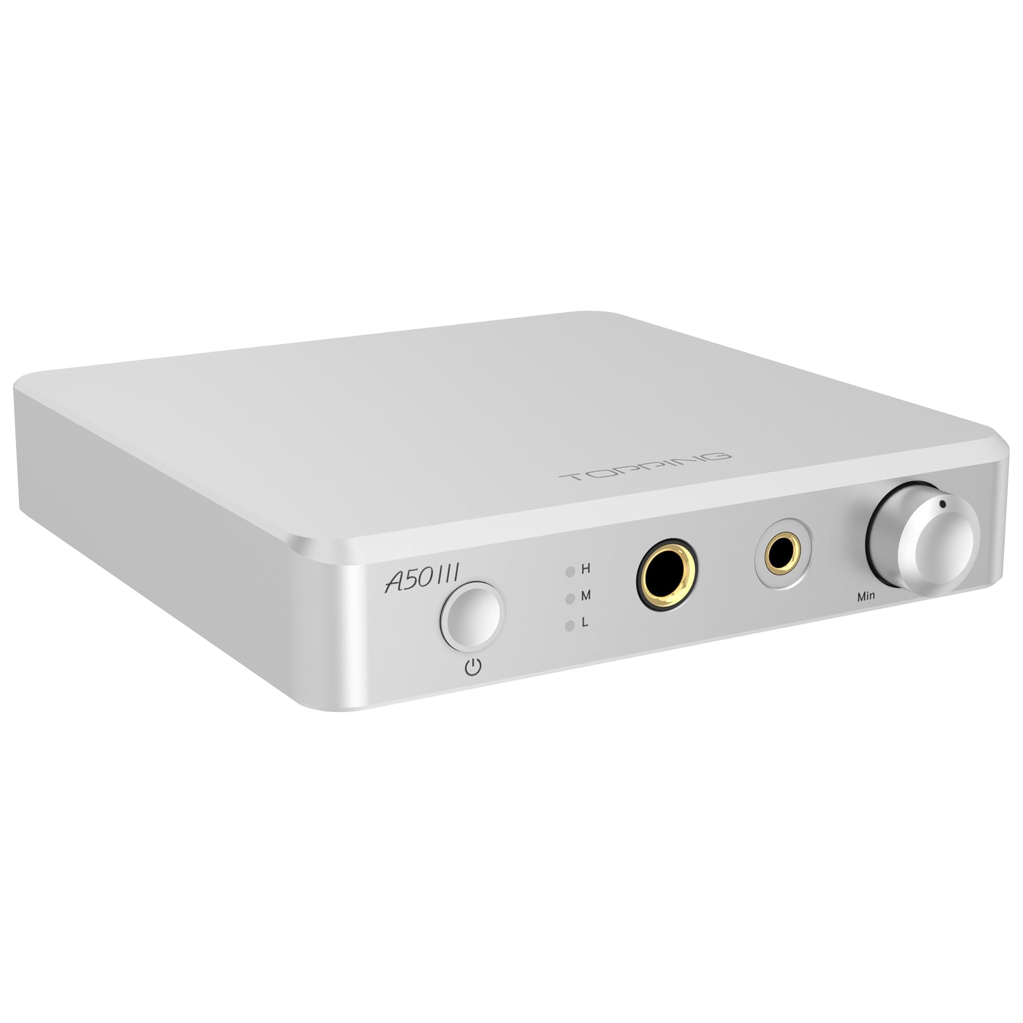 TOPPING A50 III NFCA Amplificatore Cuffie 3500mW, Argento