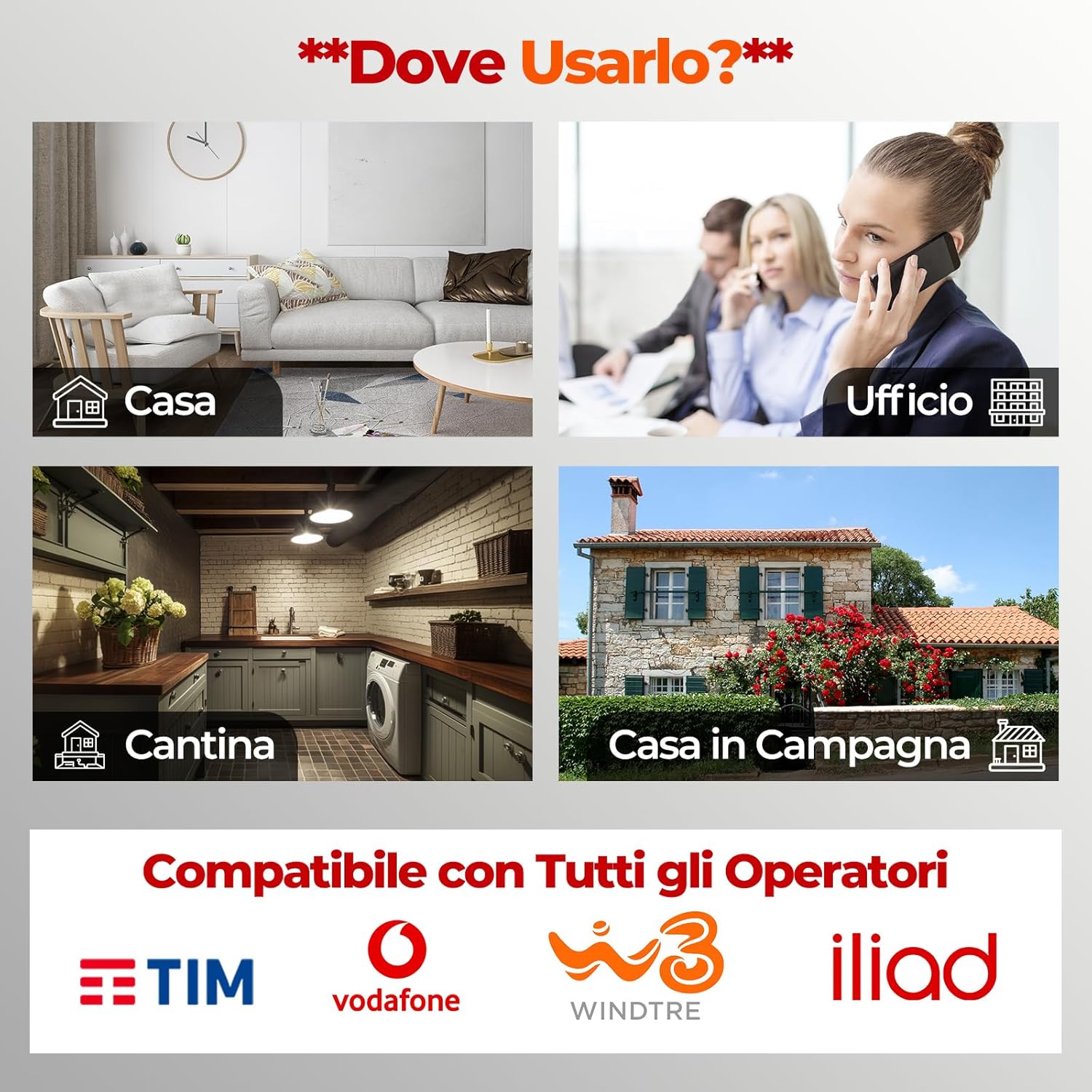 Ripetitore e Amplificatore Segnale Cellulare 4G LTE - immagine 6