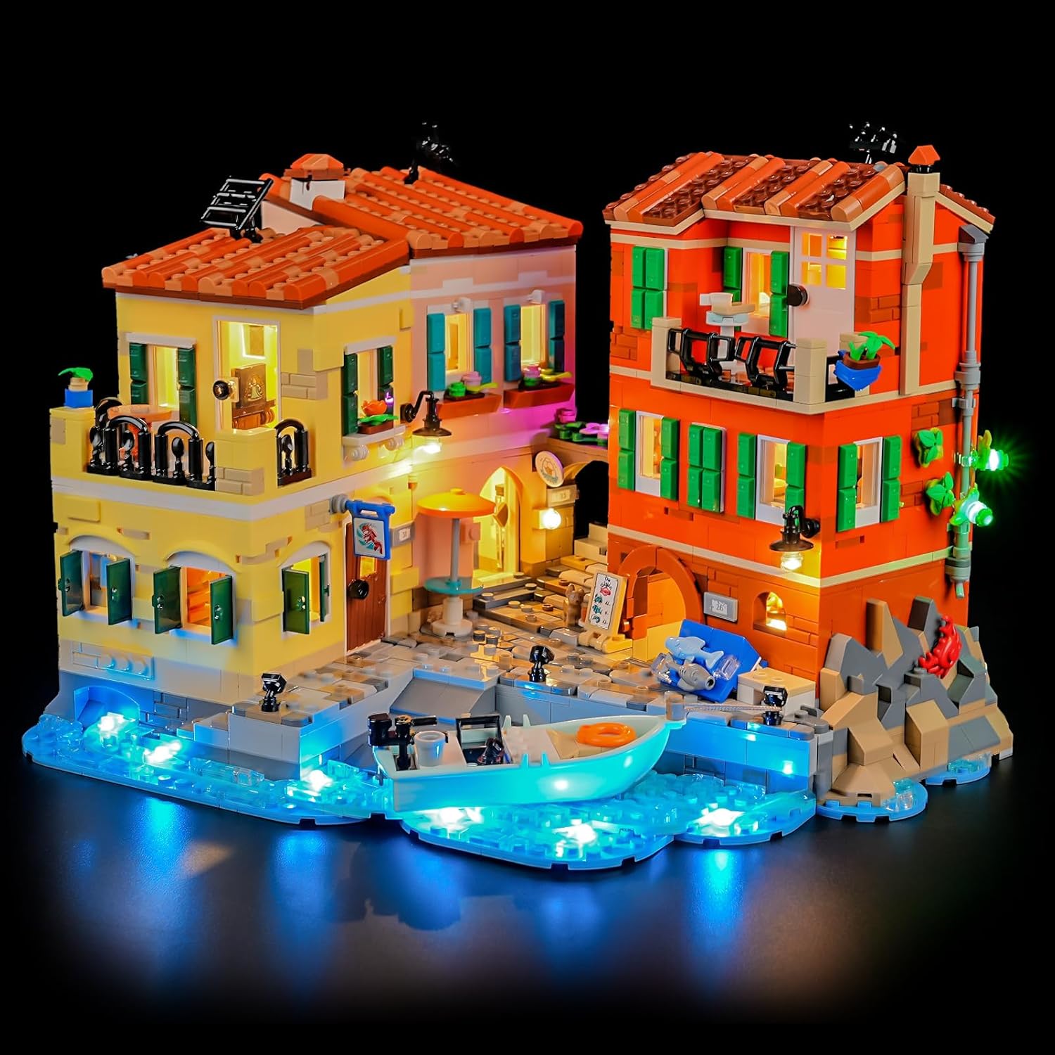 Yeabricks Luce LED per Lego-21359 Ideas Riviera Italiana - immagine 1