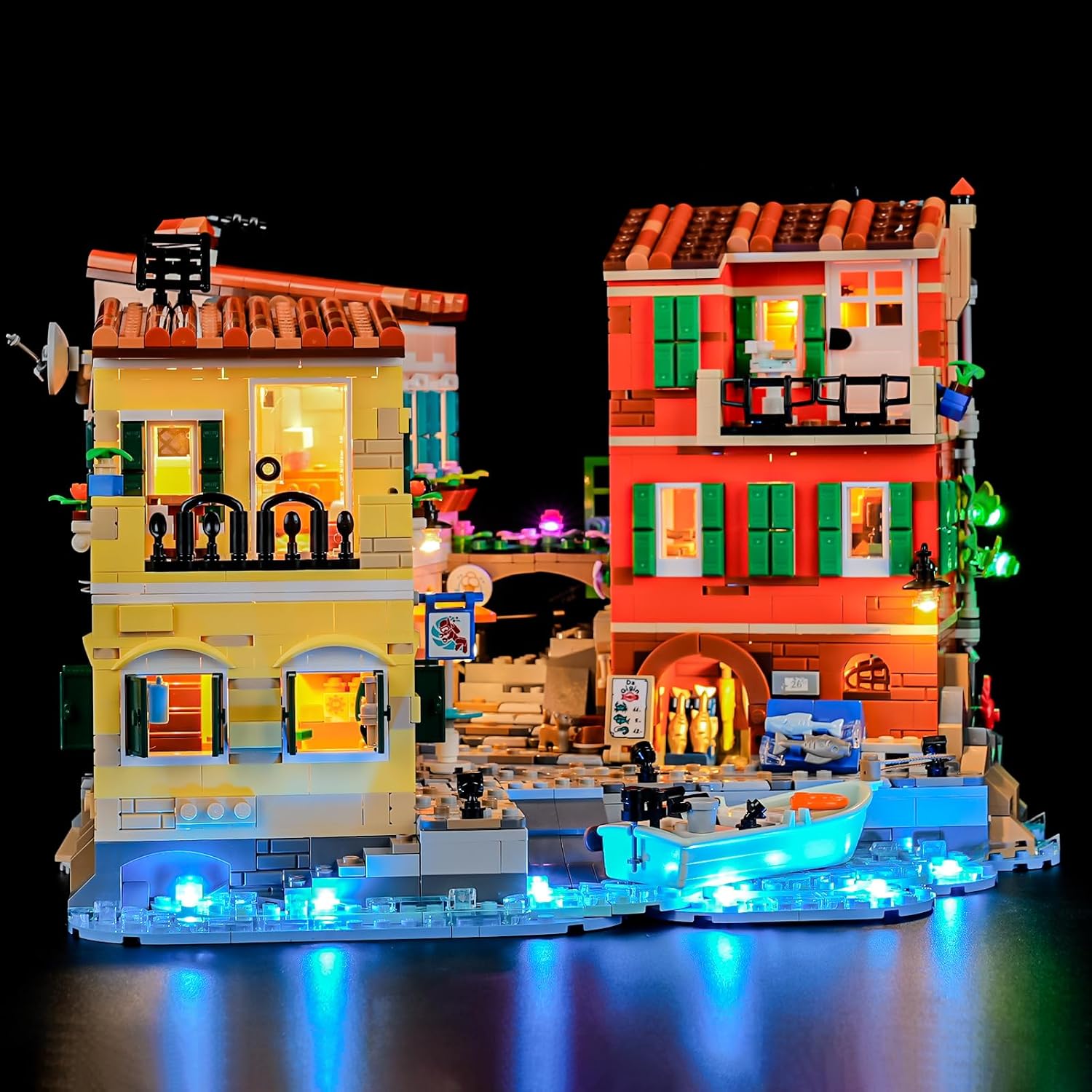 Yeabricks Luce LED per Lego-21359 Ideas Riviera Italiana - immagine 2