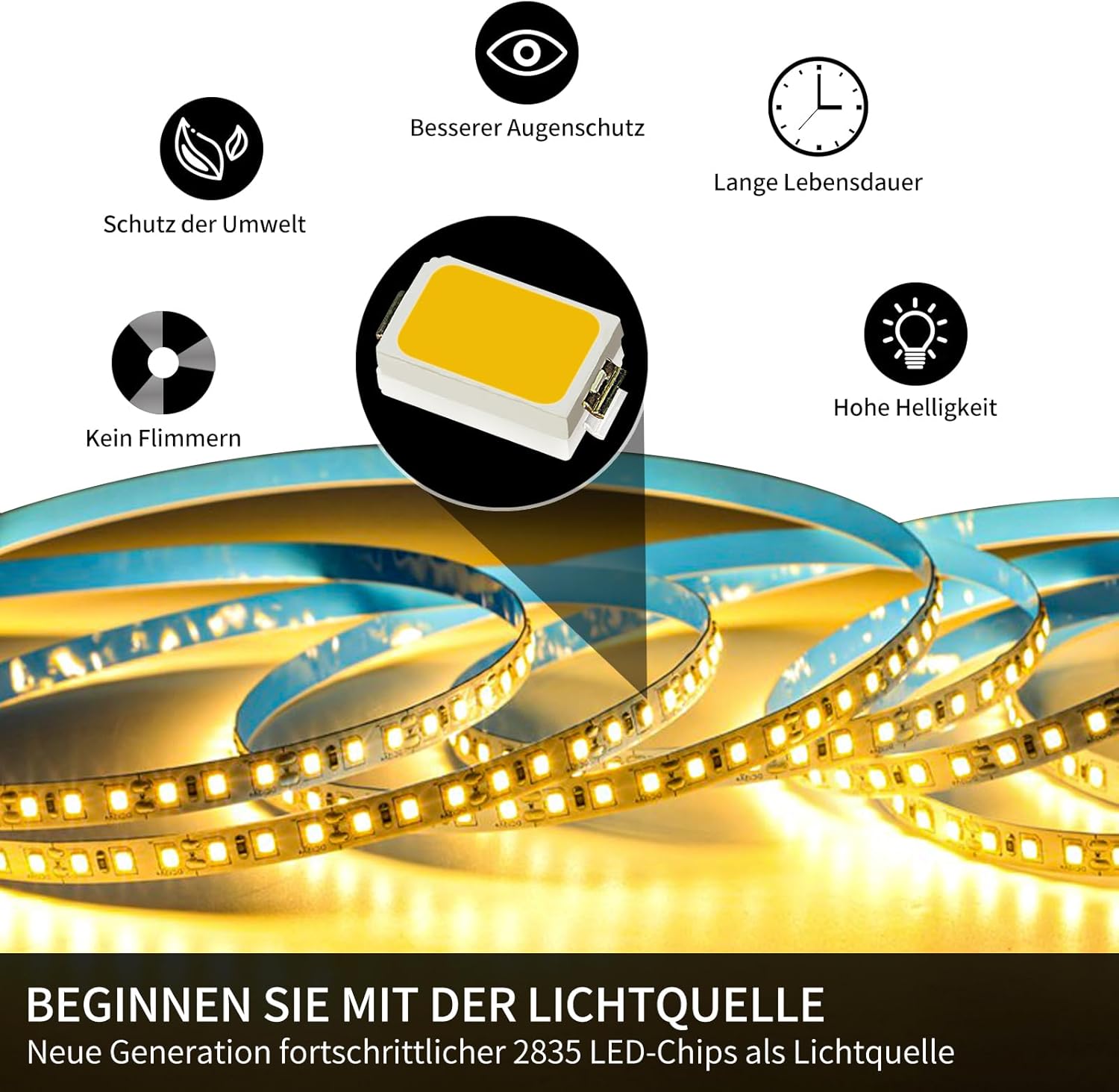 Mikeru Lampada a Sospensione LED Regolabile 120cm - immagine 7