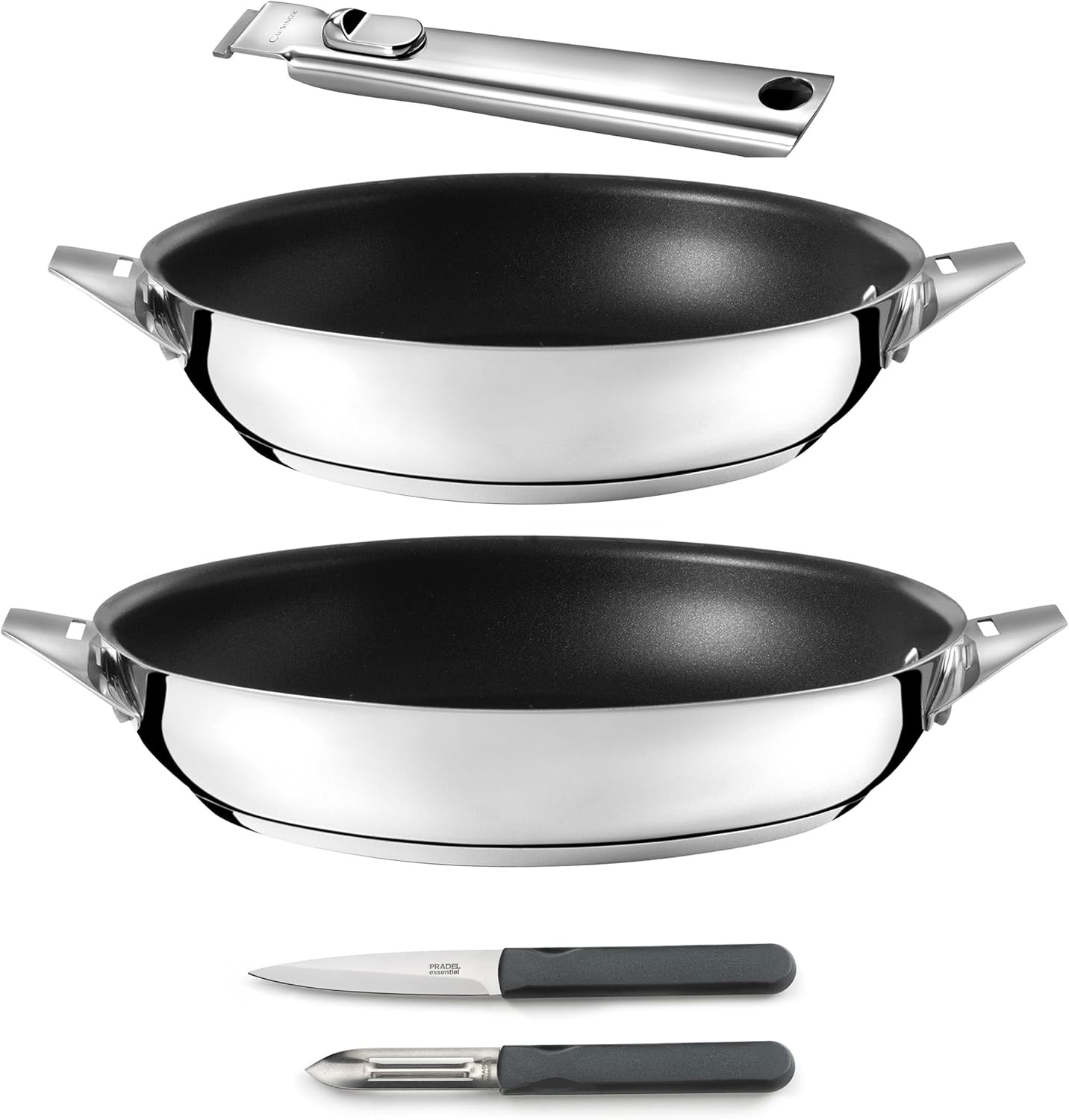 Cuisinox Eclipse - Set Cottura e Posate con Manico Removibile - immagine 1