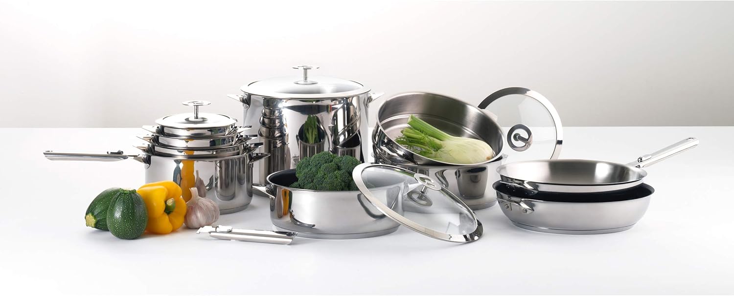 Cuisinox Eclipse - Set Cottura e Posate con Manico Removibile - immagine 6