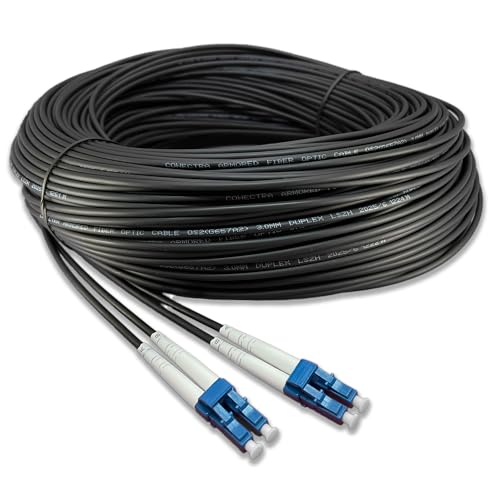 Cavo Fibra Ottica Corazzato OS2 LC/UPC Duplex 200m