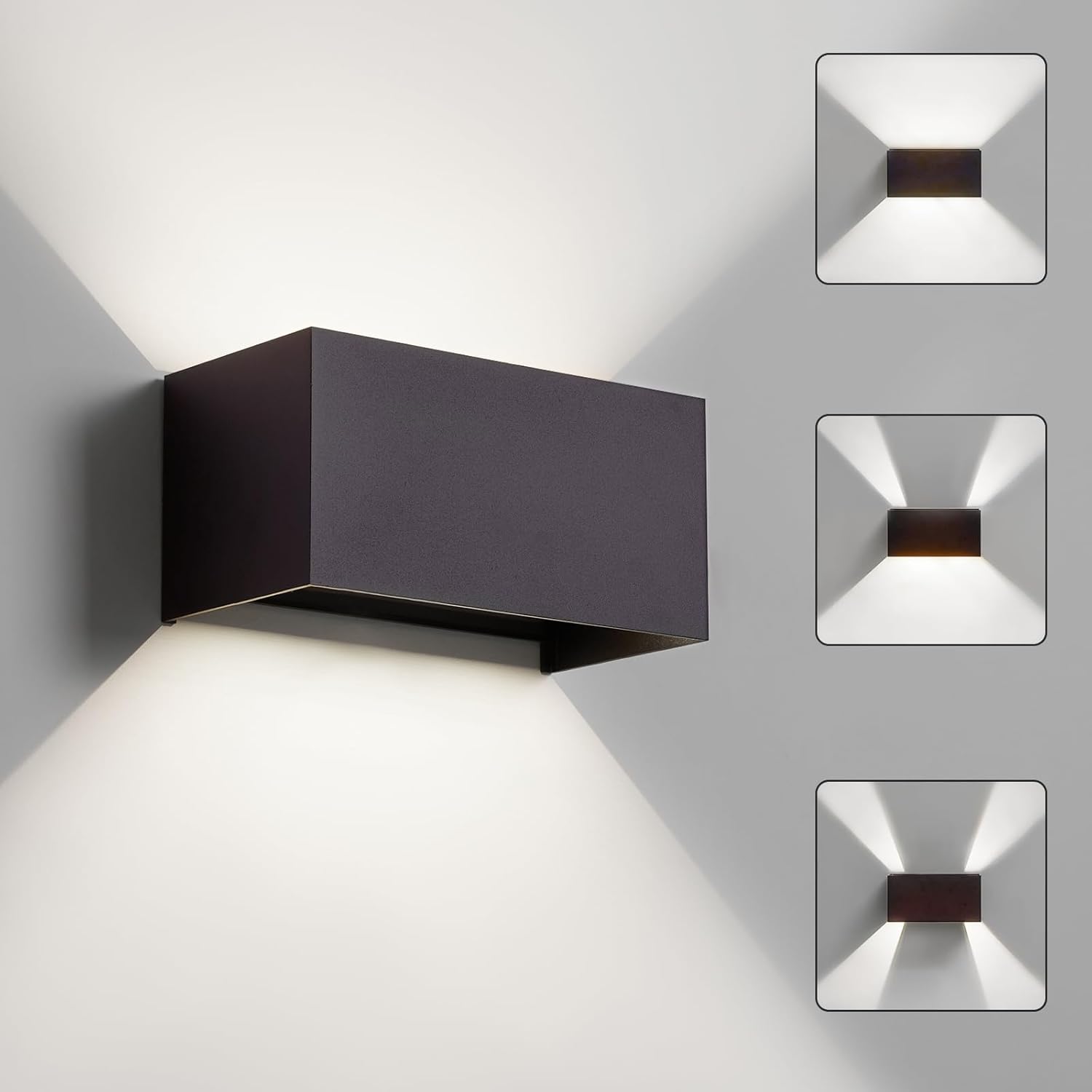 Celavy Lampada Parete LED Interni Esterni Antracite - immagine 1