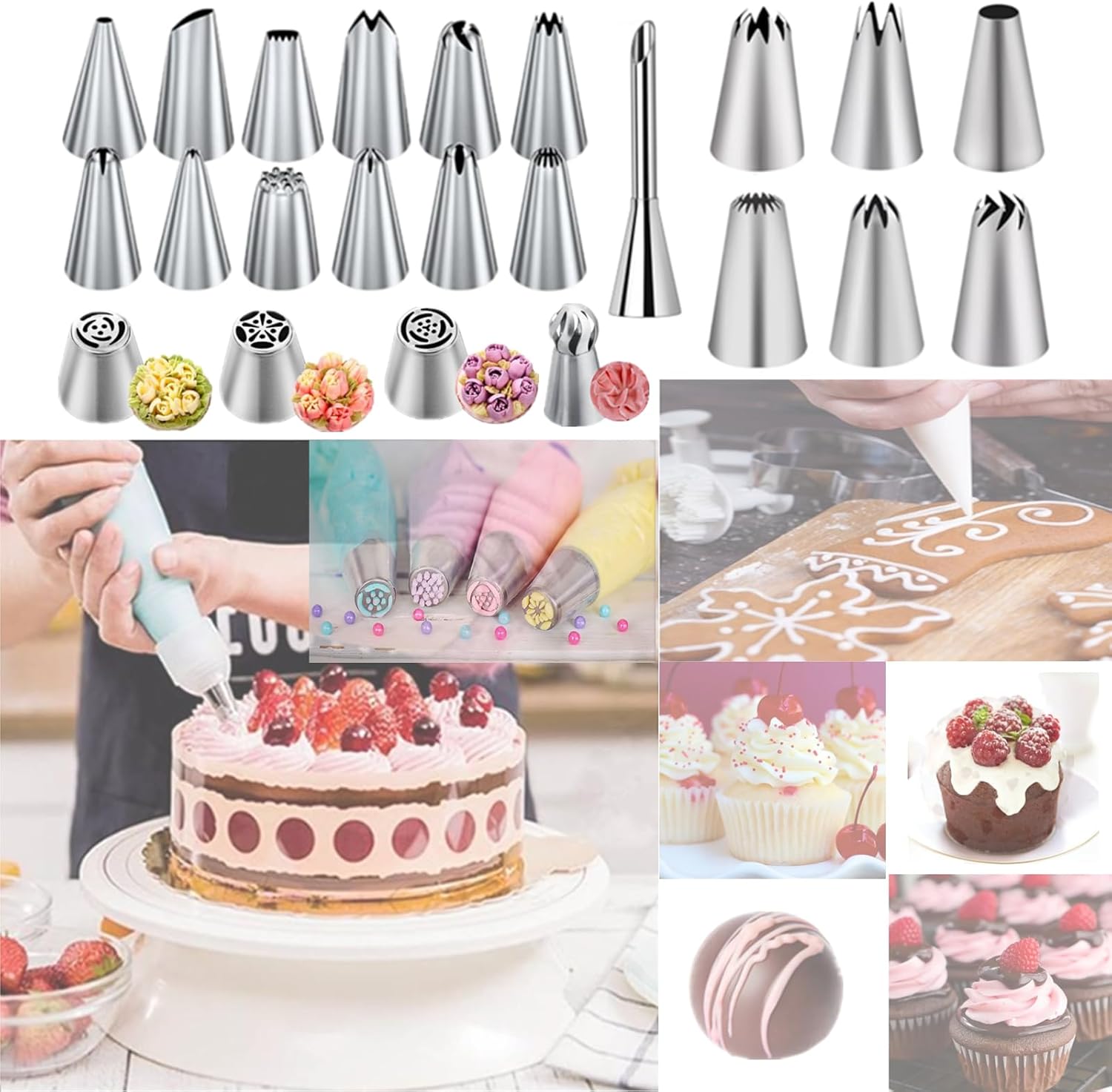 Kit Pasticceria Professionale 66 Pezzi - immagine 5