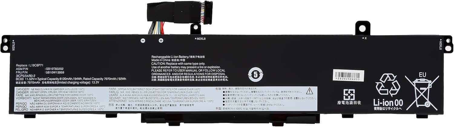 Blesys Batteria L19L6P71 L19C6P71 per Lenovo ThinkPad - immagine 1