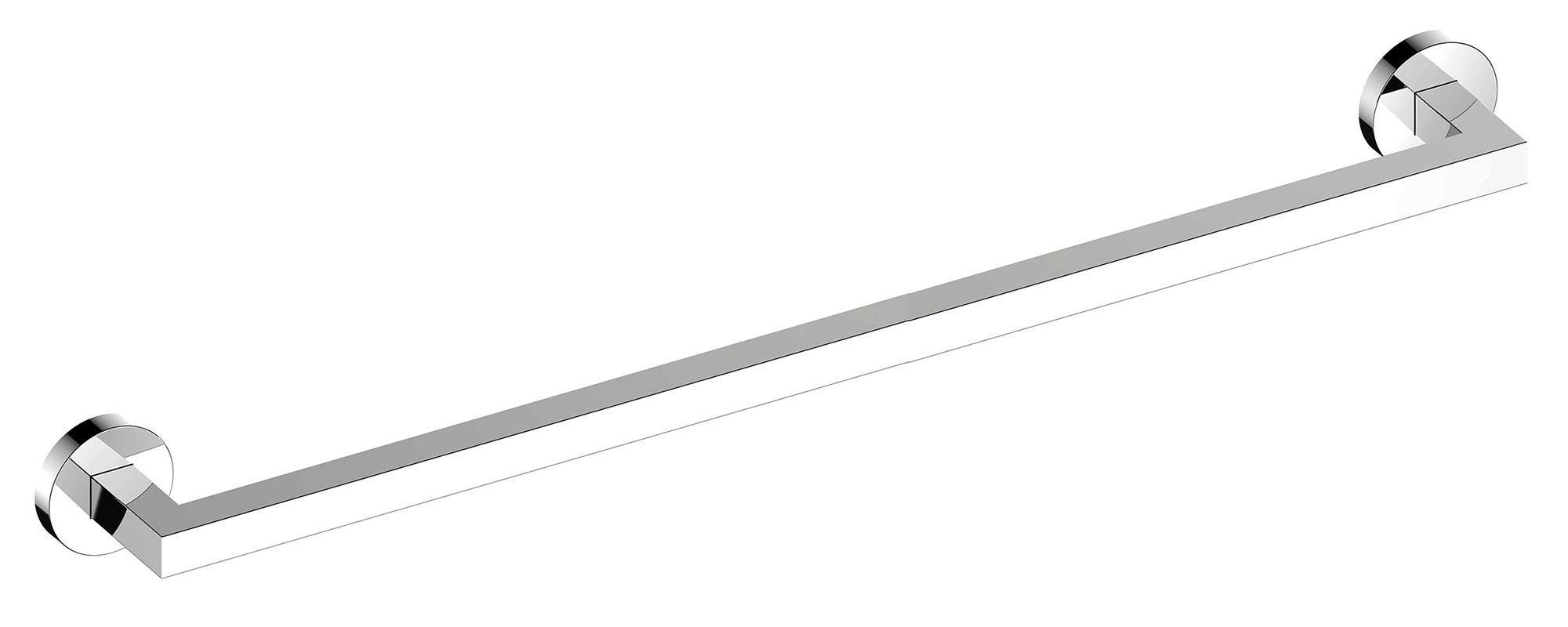 Keuco Portasciugamani in metallo cromato lucido 80 cm