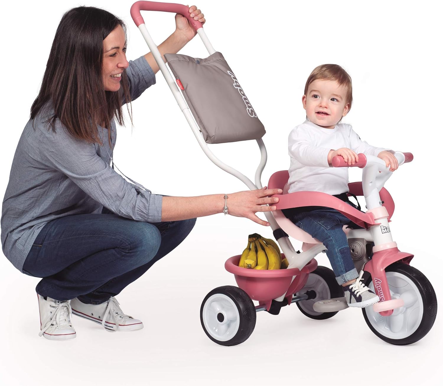 Smoby Triciclo Be Move Comfort Rosa - immagine 2