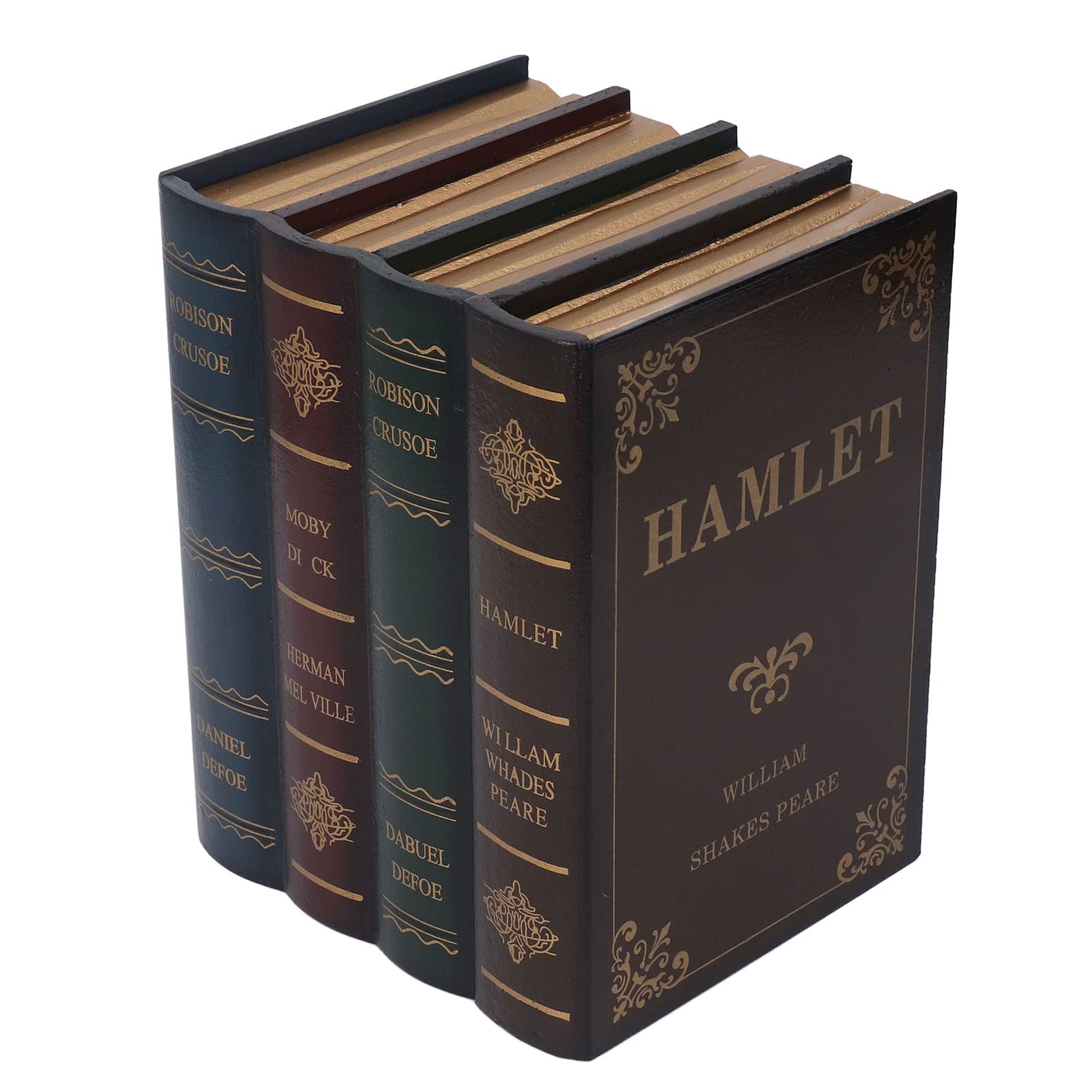 Libro Scatola Vintage Decorativa Portaoggetti