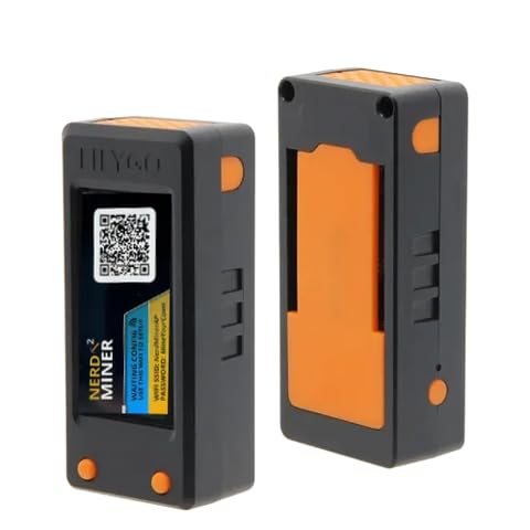 Nerdminer T Display S3 – Plug-and-Play Bitcoin Lottery Miner | Dispositivo educativo per il mining individuale - Nessuna esperienza richiesta (cavo USB-C incluso)