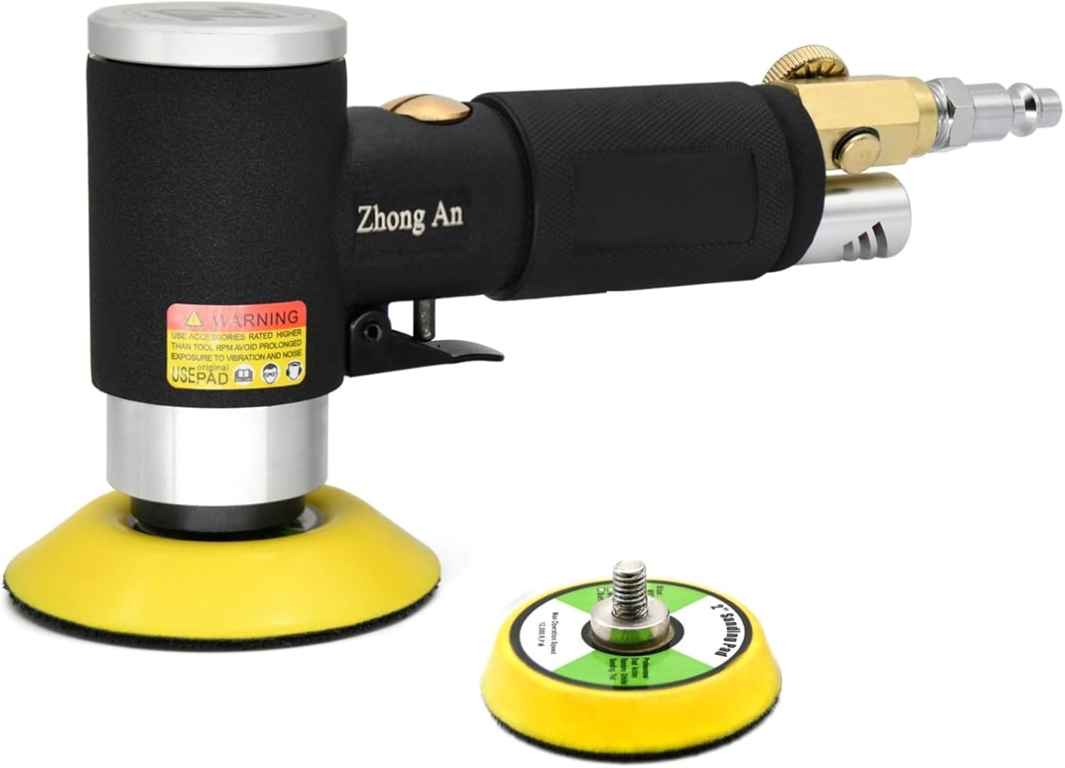 Mini Levigatrice Orbitale ad Aria Compressa 12000 giri/min