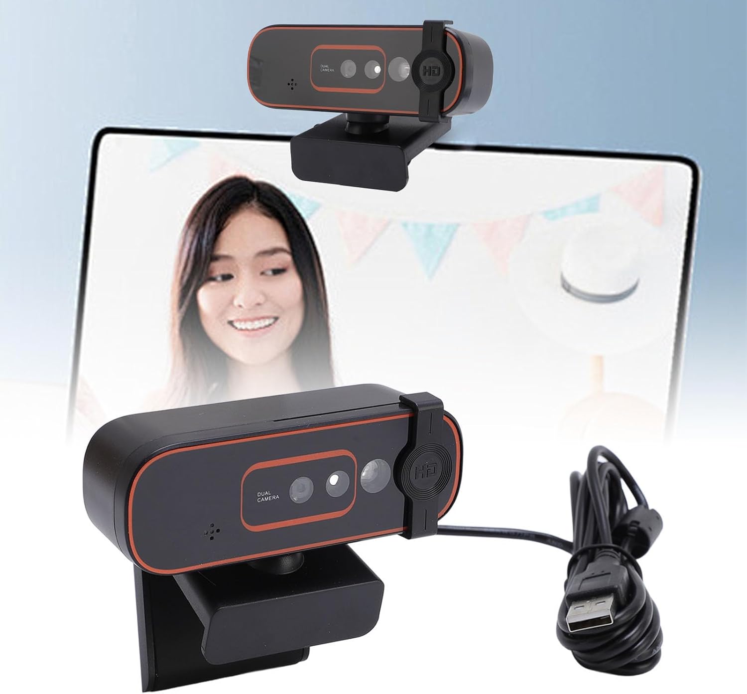 Webcam 1080p 30fps con Riconoscimento Facciale - immagine 6
