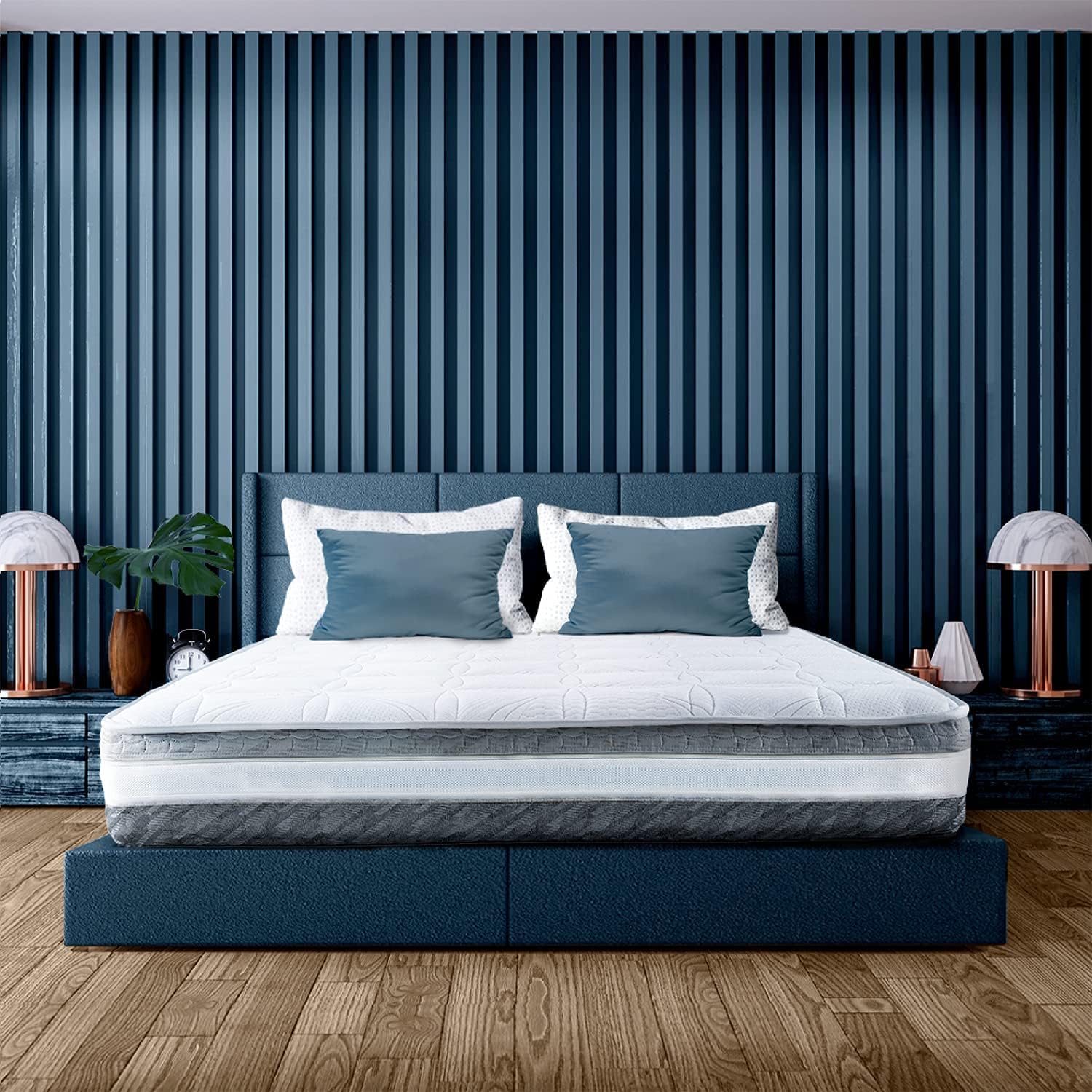 Tanhk Materasso Singolo Molle Insacchettate e Memory Foam