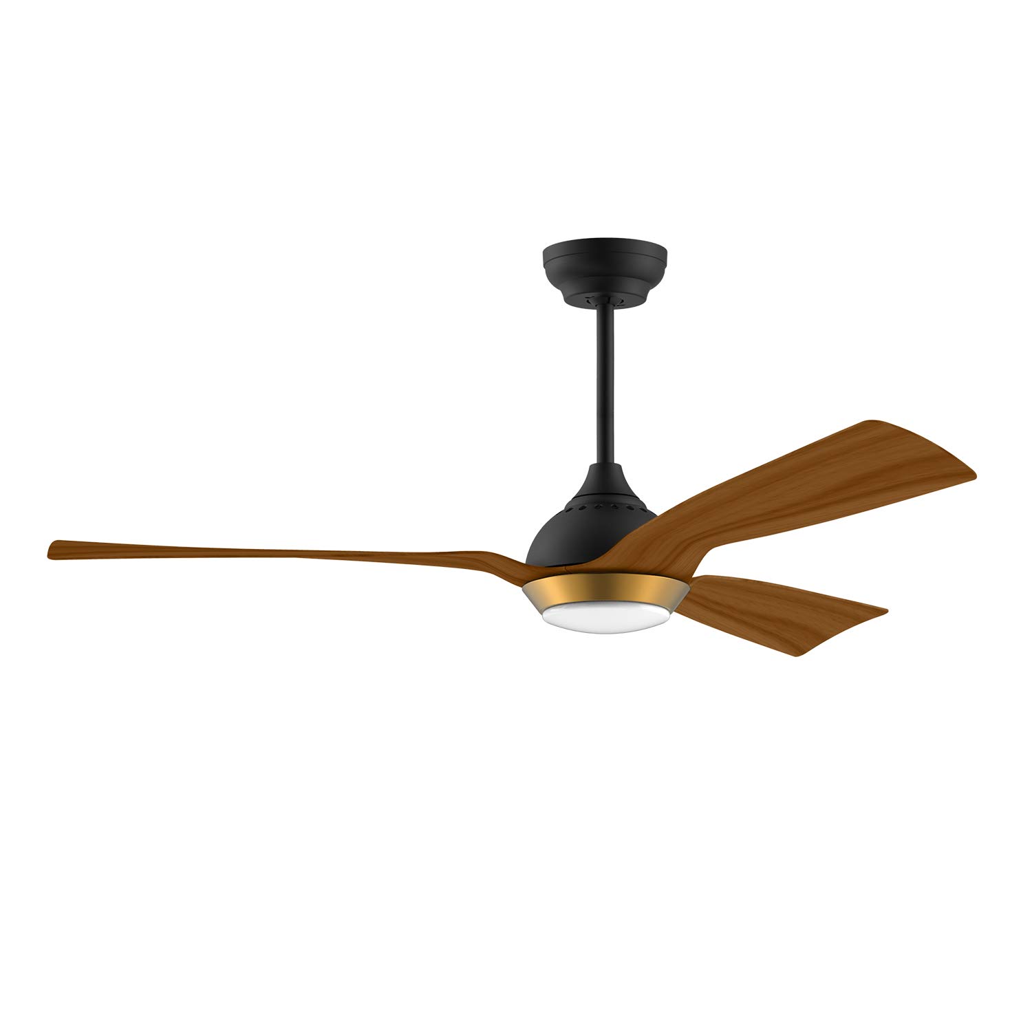 Reiga Ventilatore da Soffitto 132CM con Luce Dimmerabile