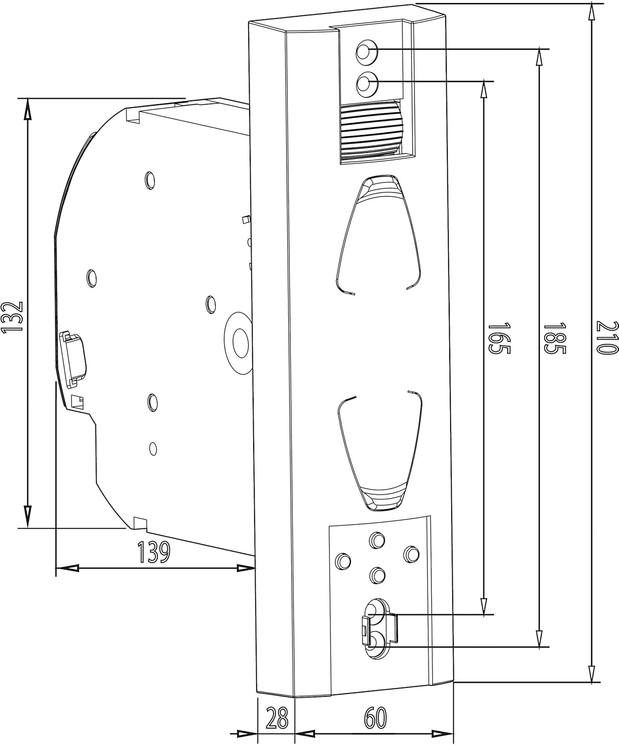 Superrollo GW190 - Avvolgitore Elettrico a Incasso - immagine 5