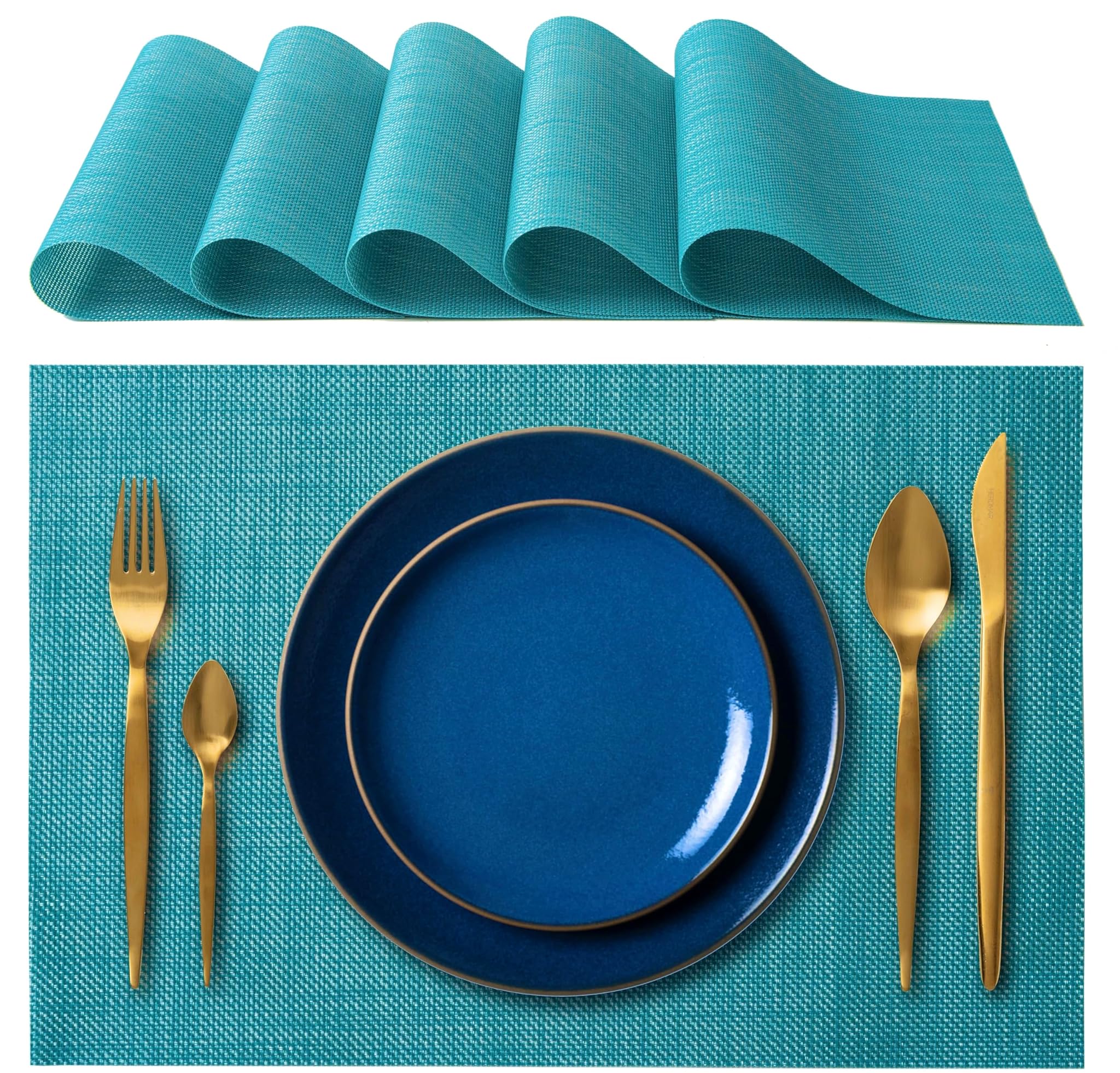 Ipea Tovagliette Americane Eleganti 45x30 cm (6 unità)