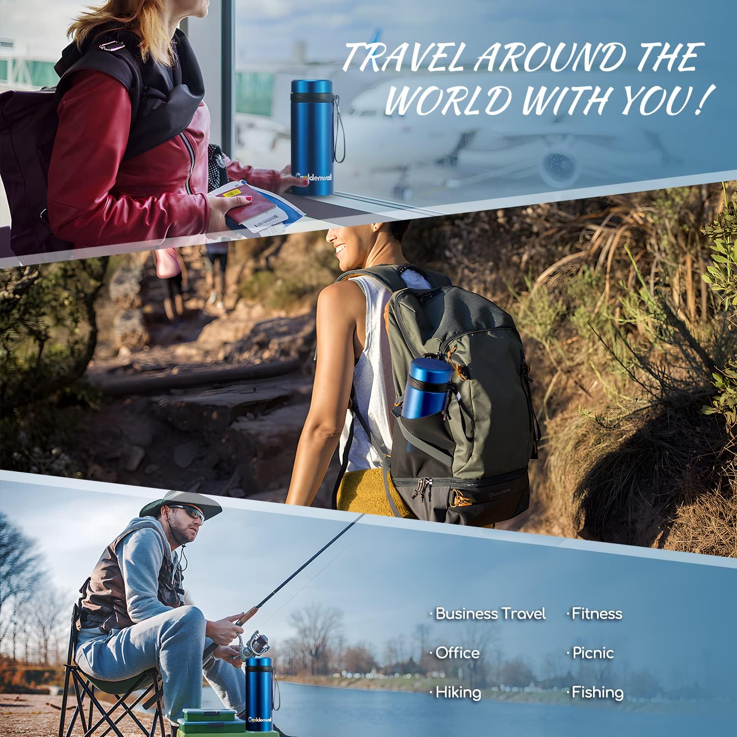 Cgoldenwall Custodia da Viaggio per Insulina 3-7 Pens - immagine 8