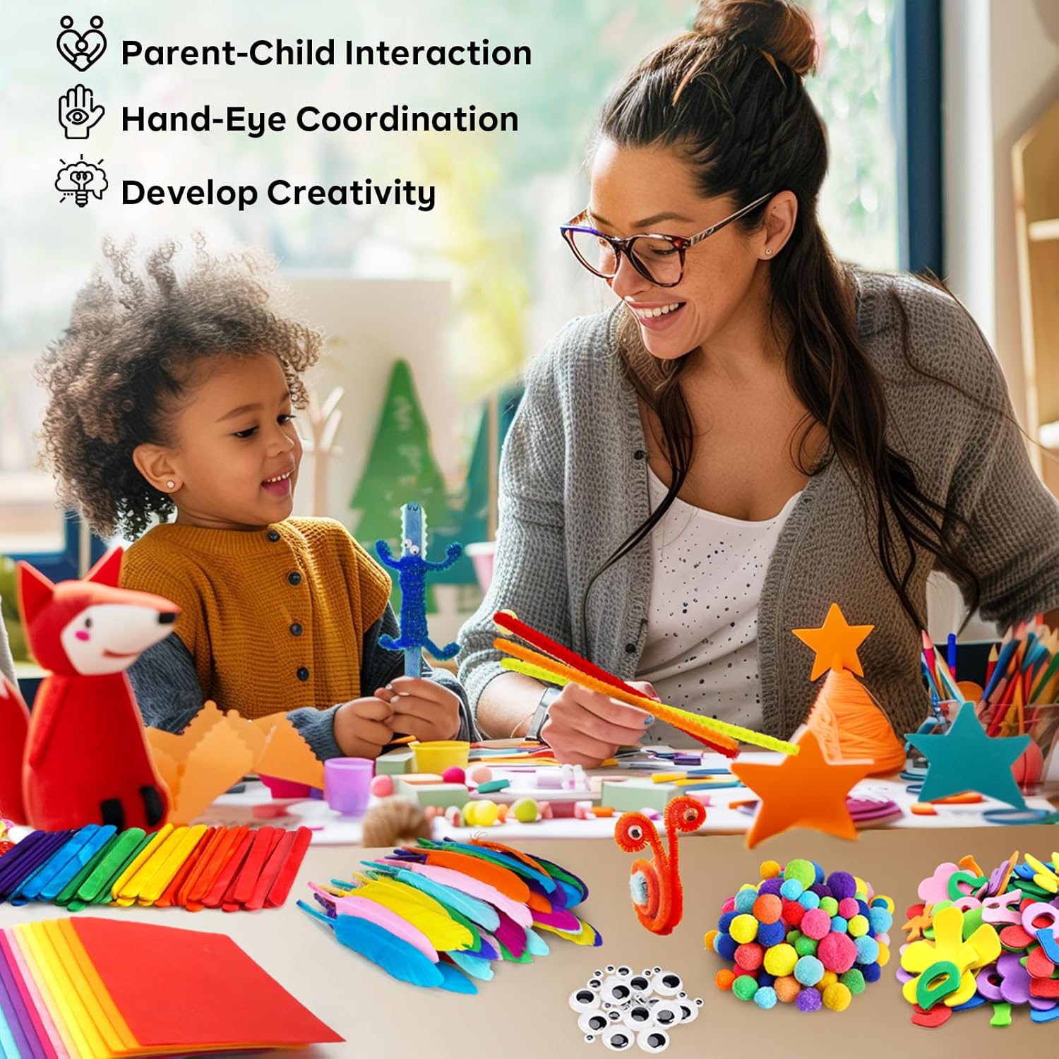 Kit Lavoretti Creativi per Bambini Fai da Te - immagine 4