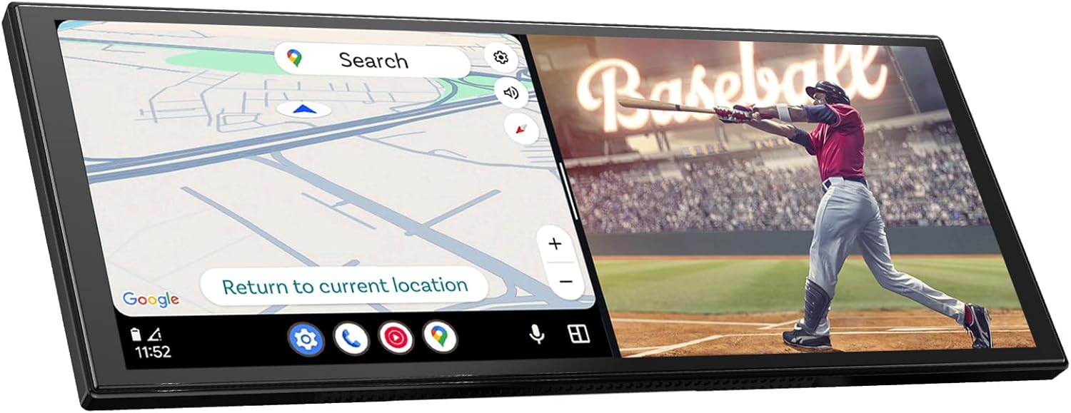 Ottocast Ottoscreen AI - Display Wireless CarPlay 11.4" - immagine 1