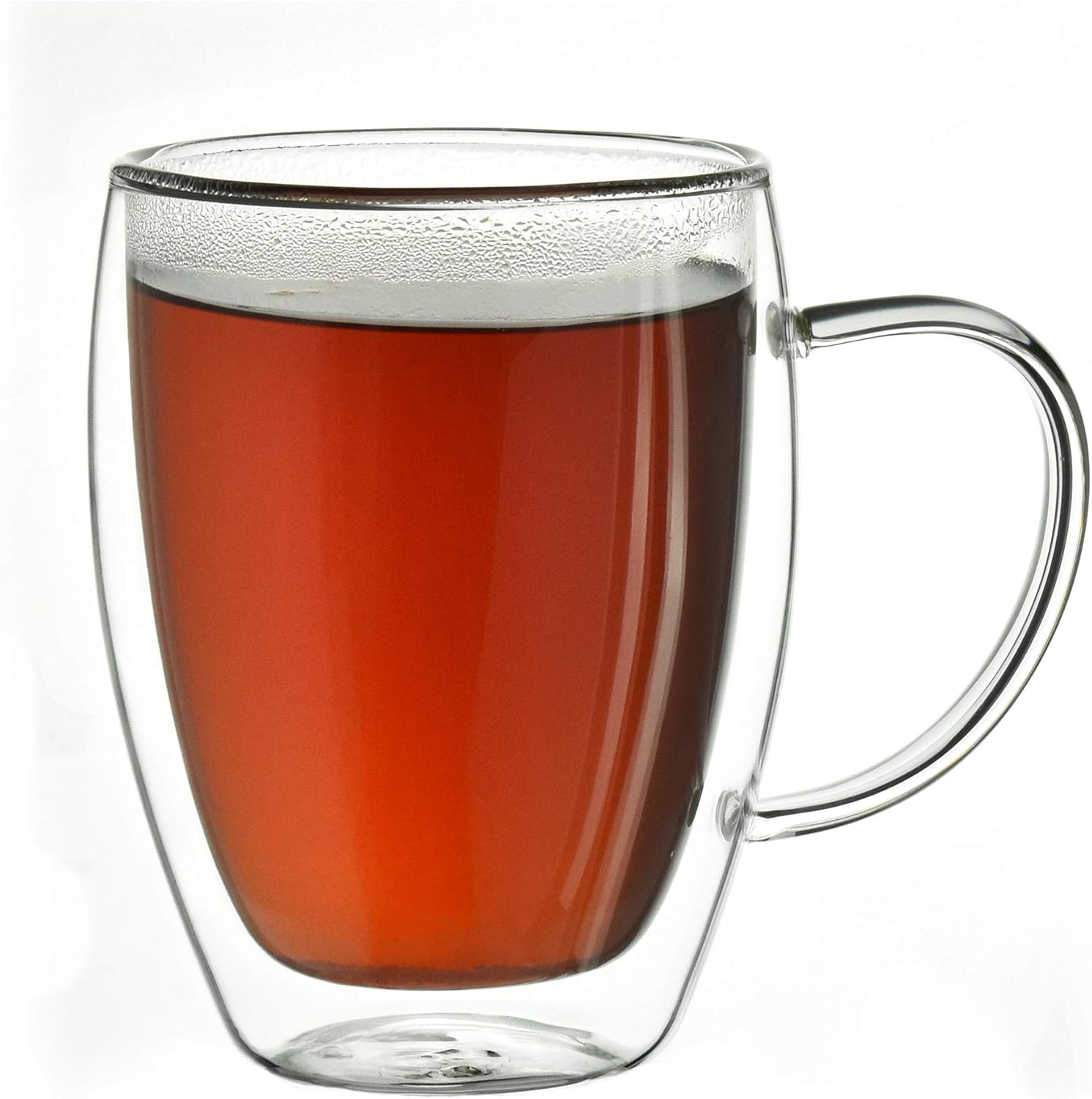 Tazza Termos Doppia Parete 400ml con Manico, 4 Pezzi - immagine 7