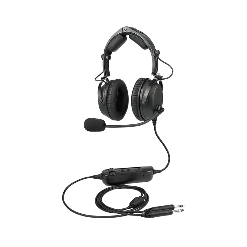 ANR Aviation Headset con Bluetooth e ANC