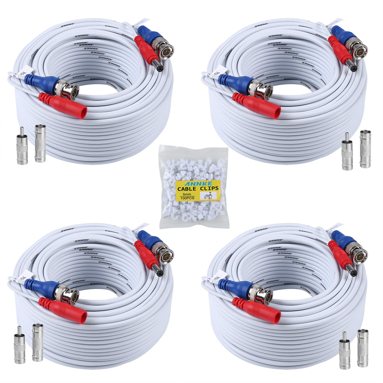 Sannce Cavo Video Sorveglianza 30m per Telecamera Analogica