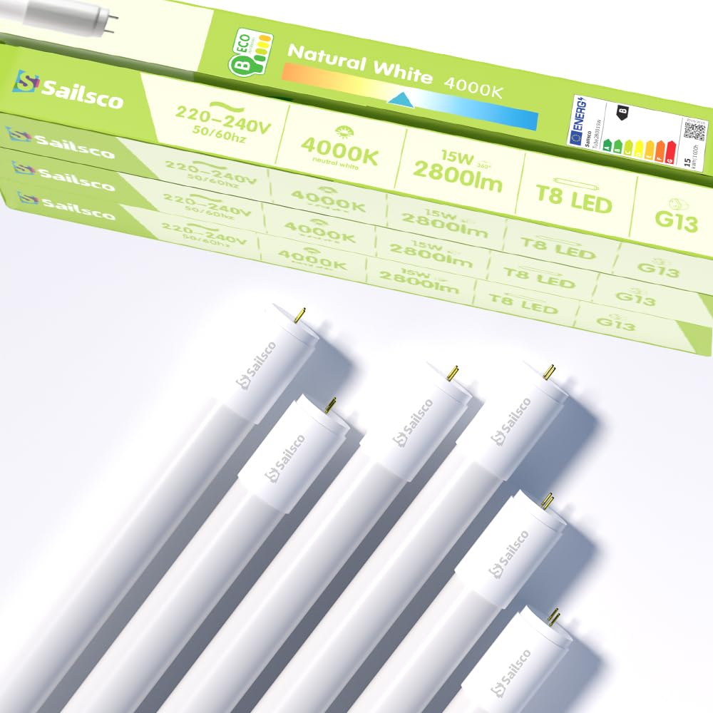 Sailsco Light LED Tube T8 120cm 15W (Set 6)