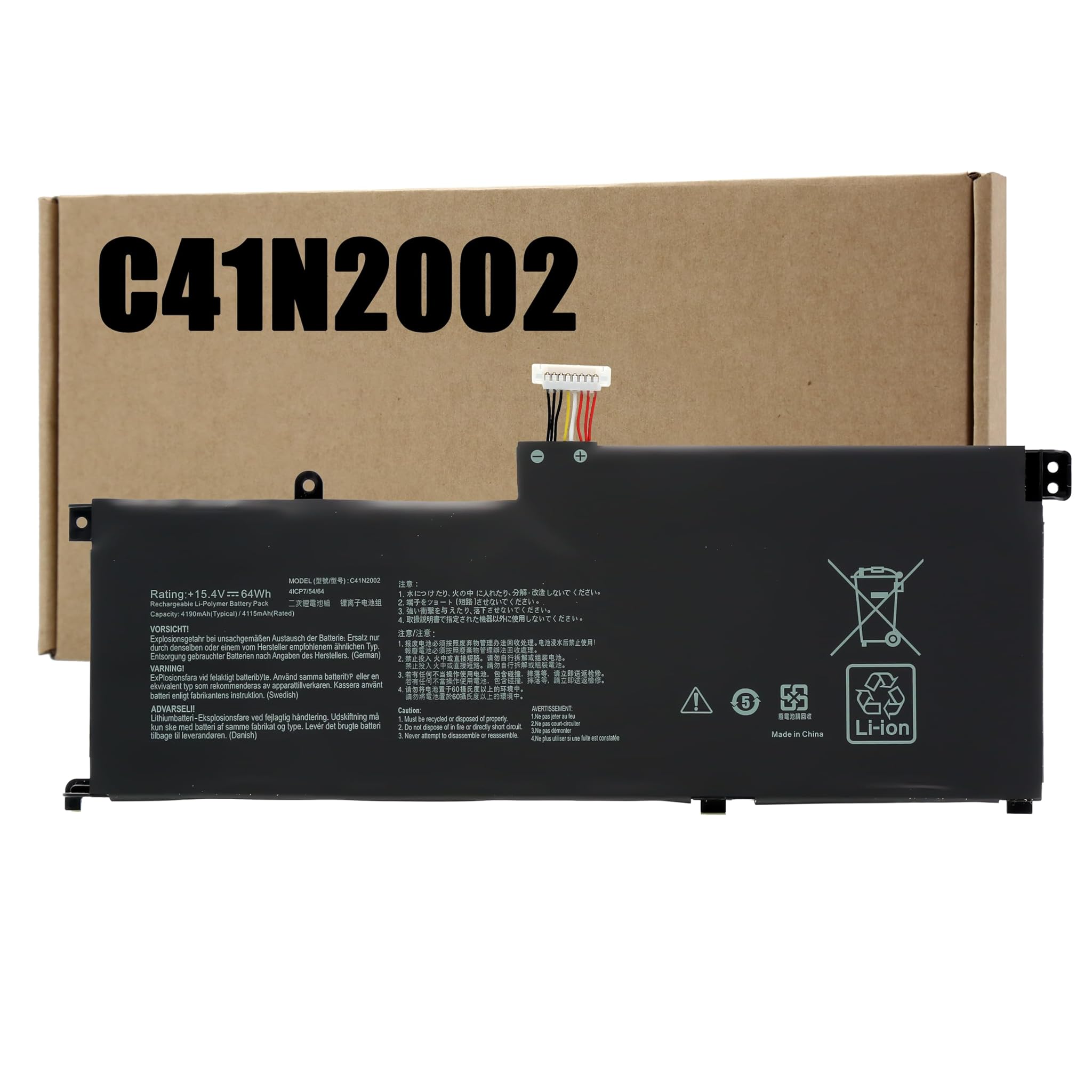 Blesys C41N2002 Batteria per Asus ZenBook Pro 15