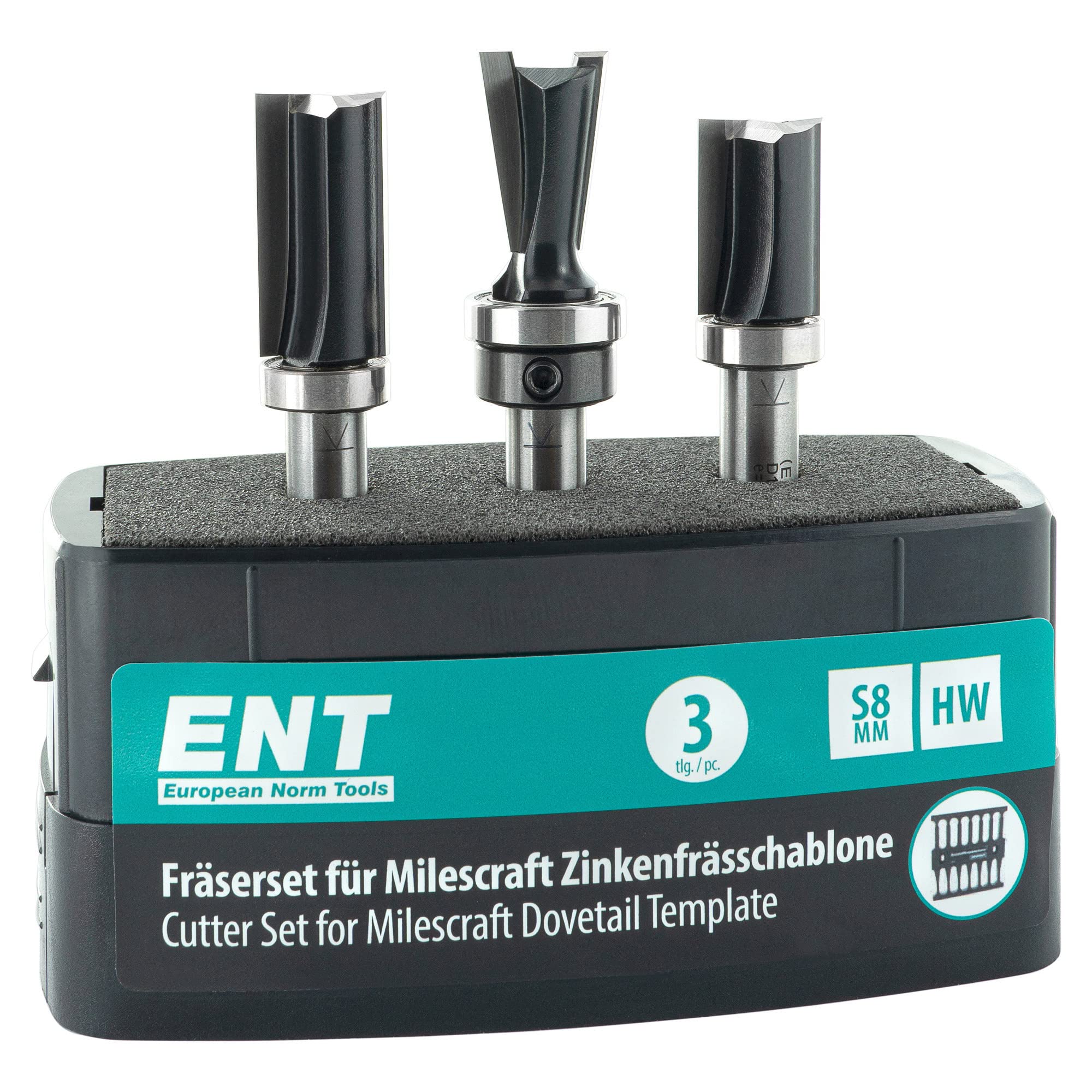 ENT 09049 Set 3 frese per dima Milescraft