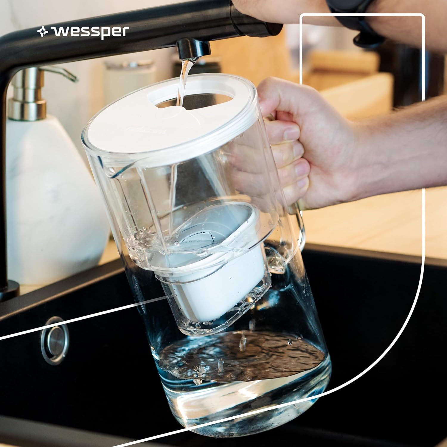 Wessper Cartucce Filtranti Acqua Dura (12 Pezzi) - immagine 9