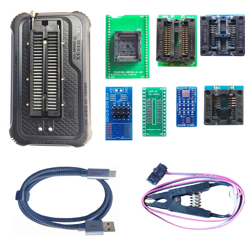 XGecu T56 Programmer con 6 Adattatori