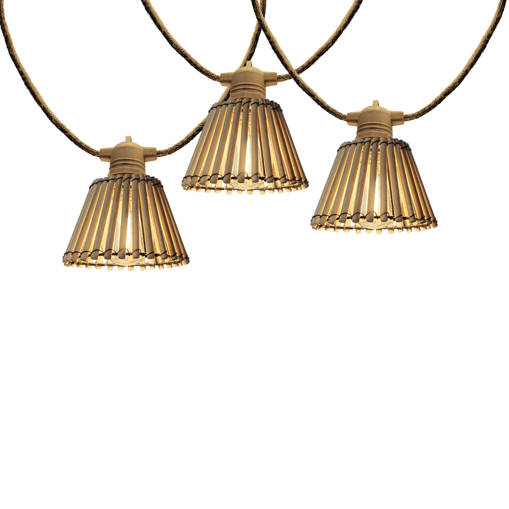 Natura Light Hybrid Catena Luminosa Esterno 8m