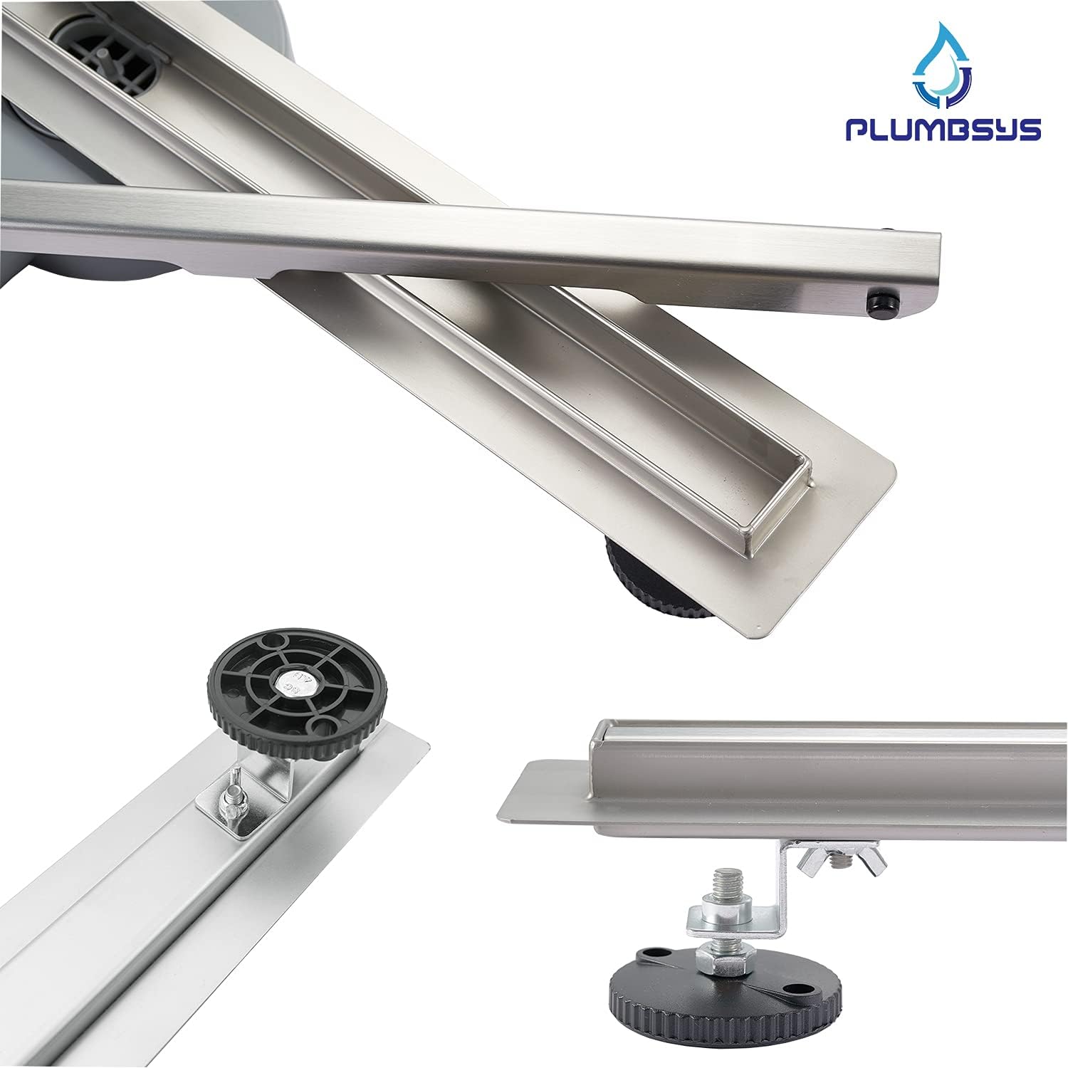 Canalina Doccia 50cm Acciaio Inox Slim - immagine 4