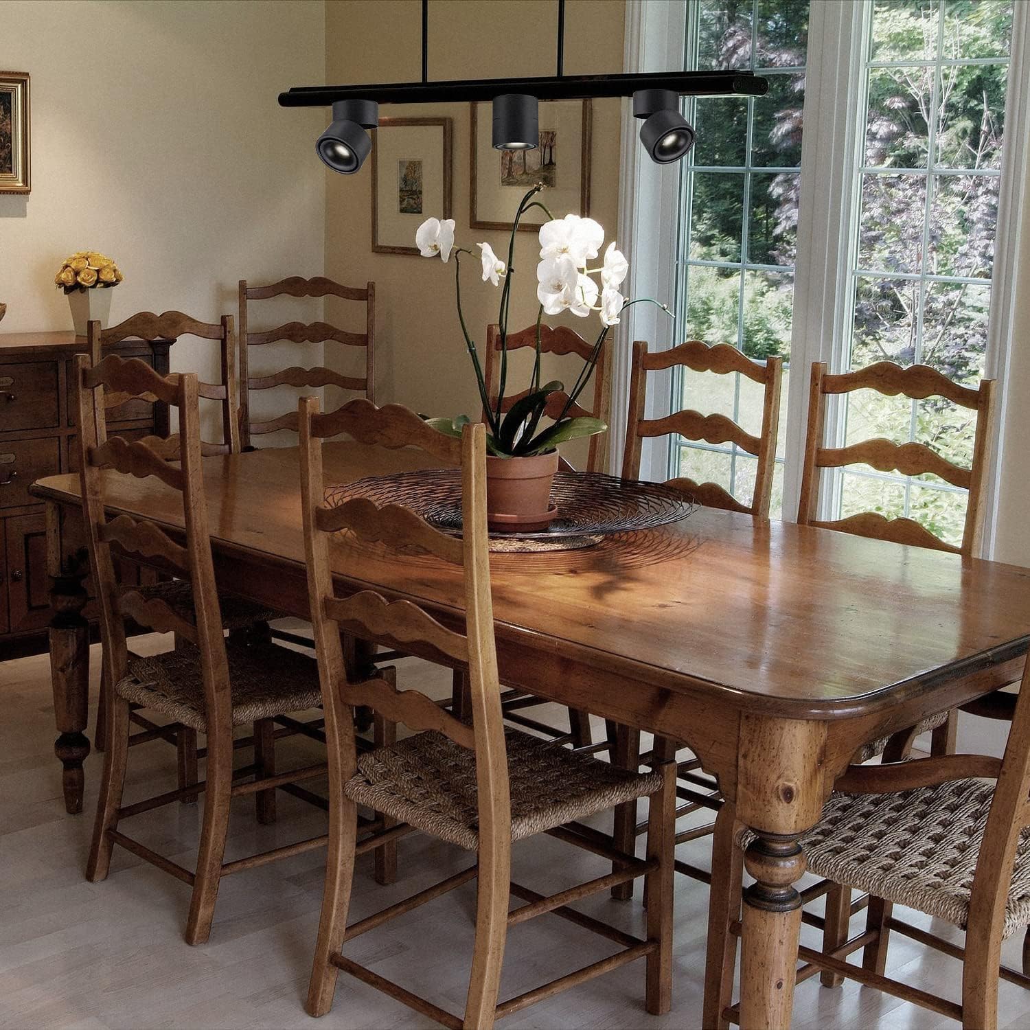 Cprosp 2PCS Faretto Soffitto Interni 10W Nero - immagine 3