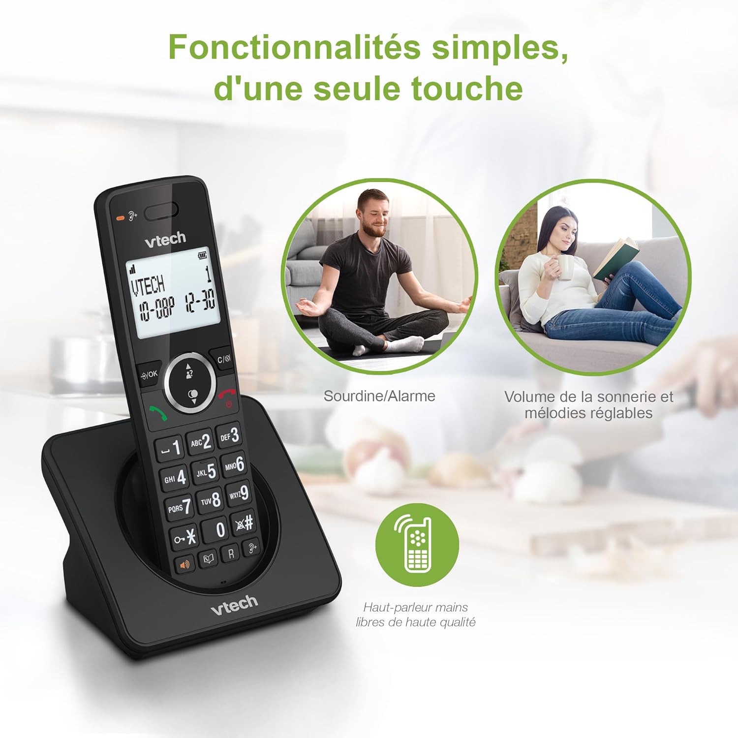 Vtech ES2001 Telefono Cordless DECT 2 Combinati - immagine 7