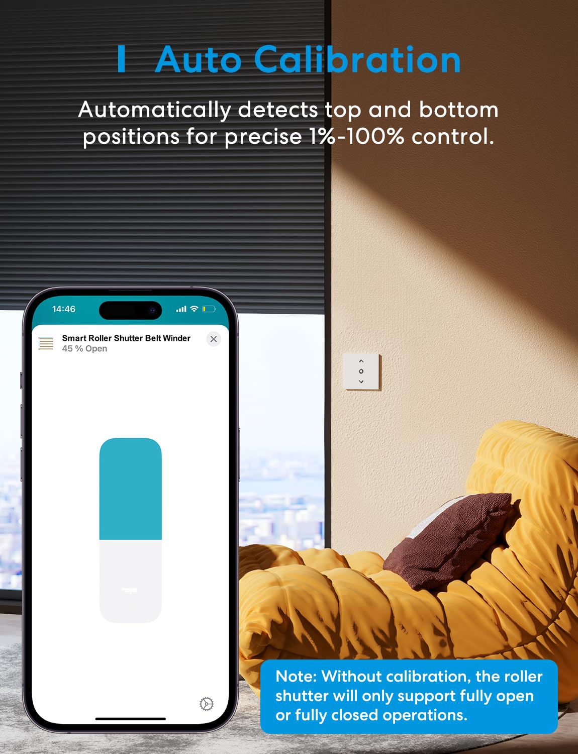 Meross Interruttore Tapparelle Smart Opaco - immagine 4