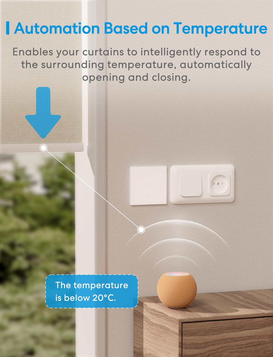 Meross Interruttore Tapparelle Smart Opaco - immagine 7