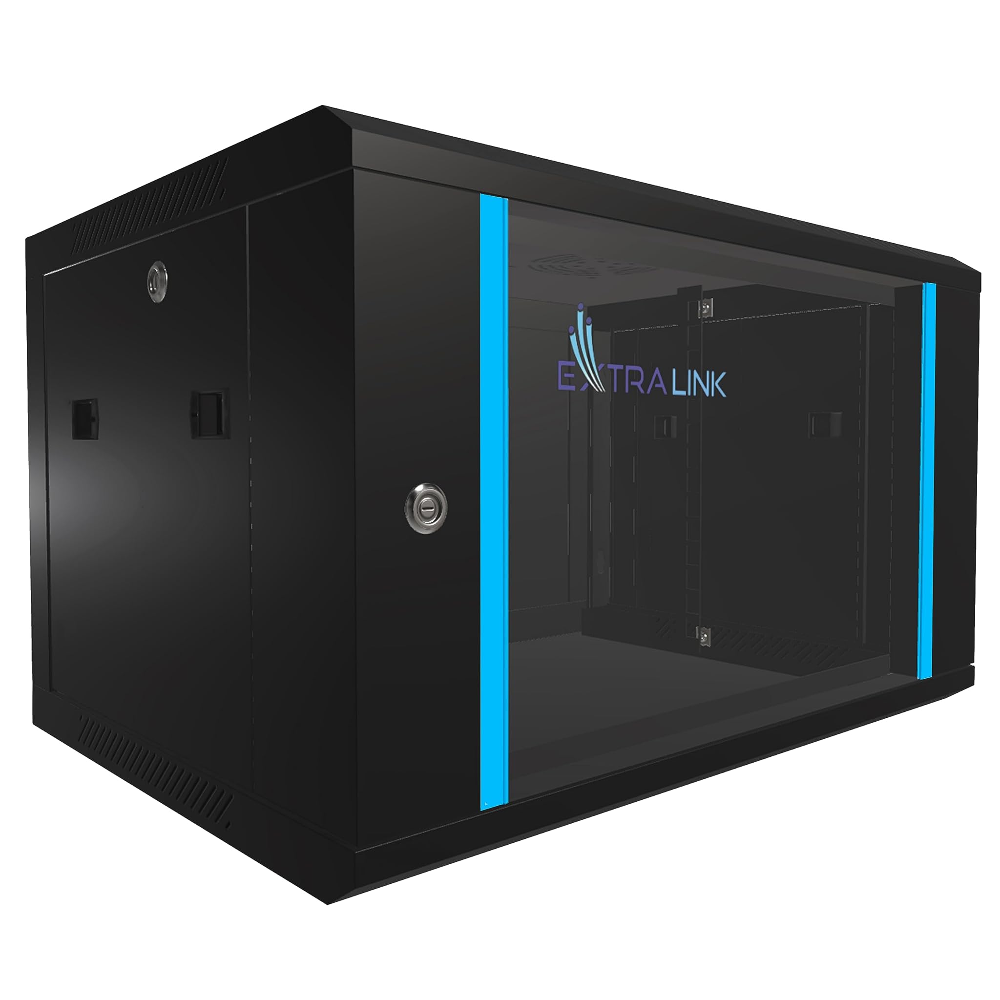 Extralink Rack 19 Pollici 6U 600x450mm, Nero