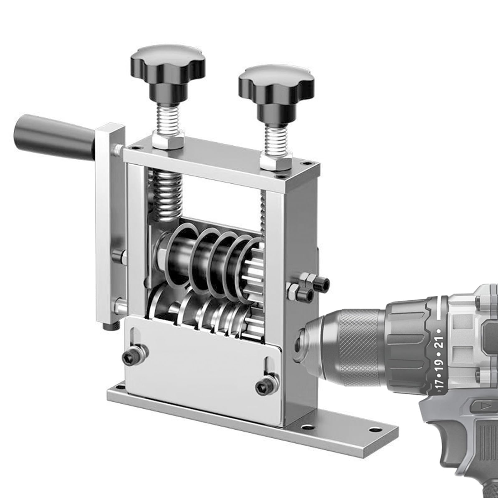 Spelacavi Manuale 1-17 mm con 6 Canali e 5 Lame