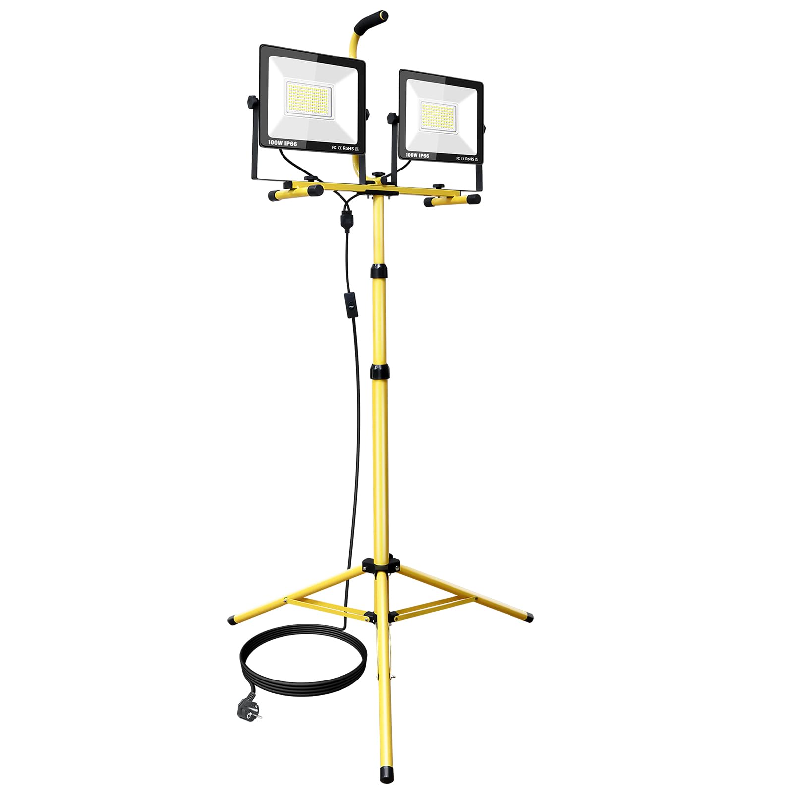 RIGIDON 200W Doppio Proiettore LED da Lavoro