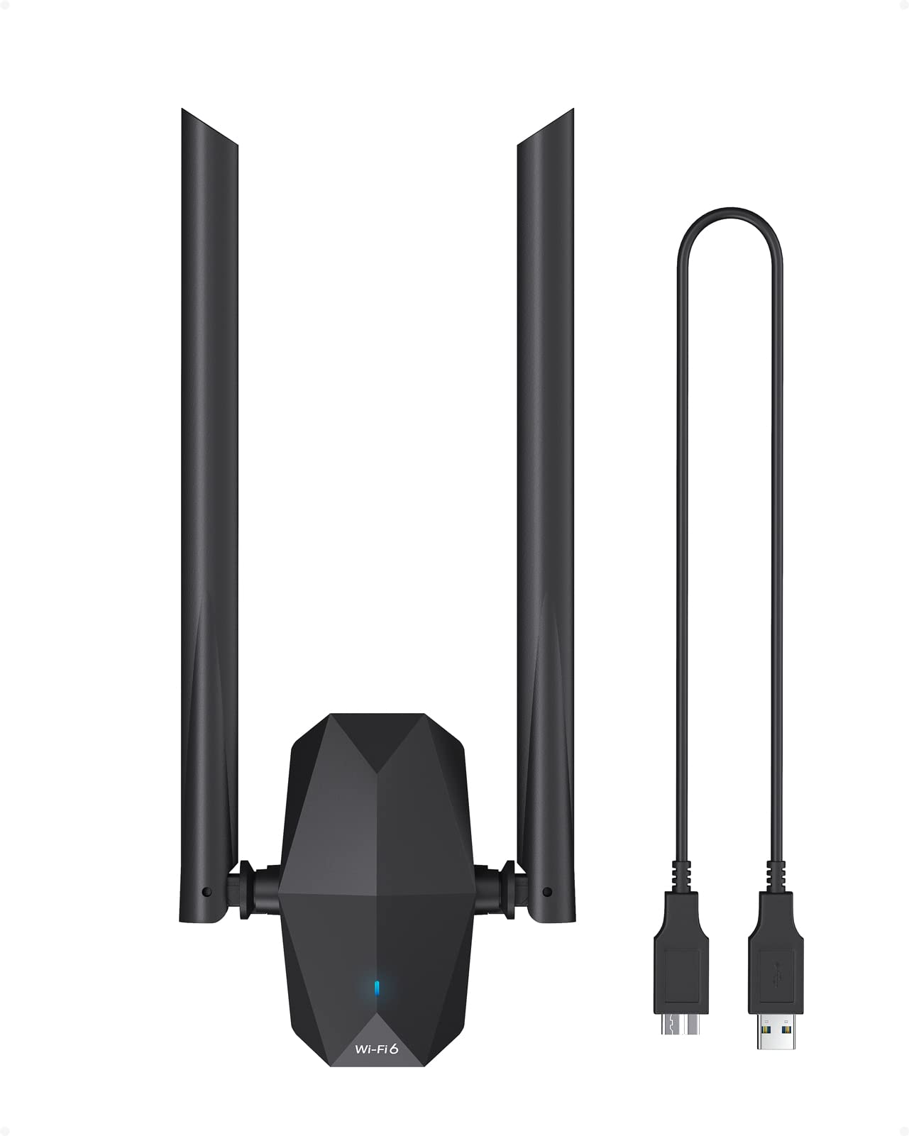 Iogiant Chiavetta WiFi 6 USB 1800 Mbps per PC Fisso