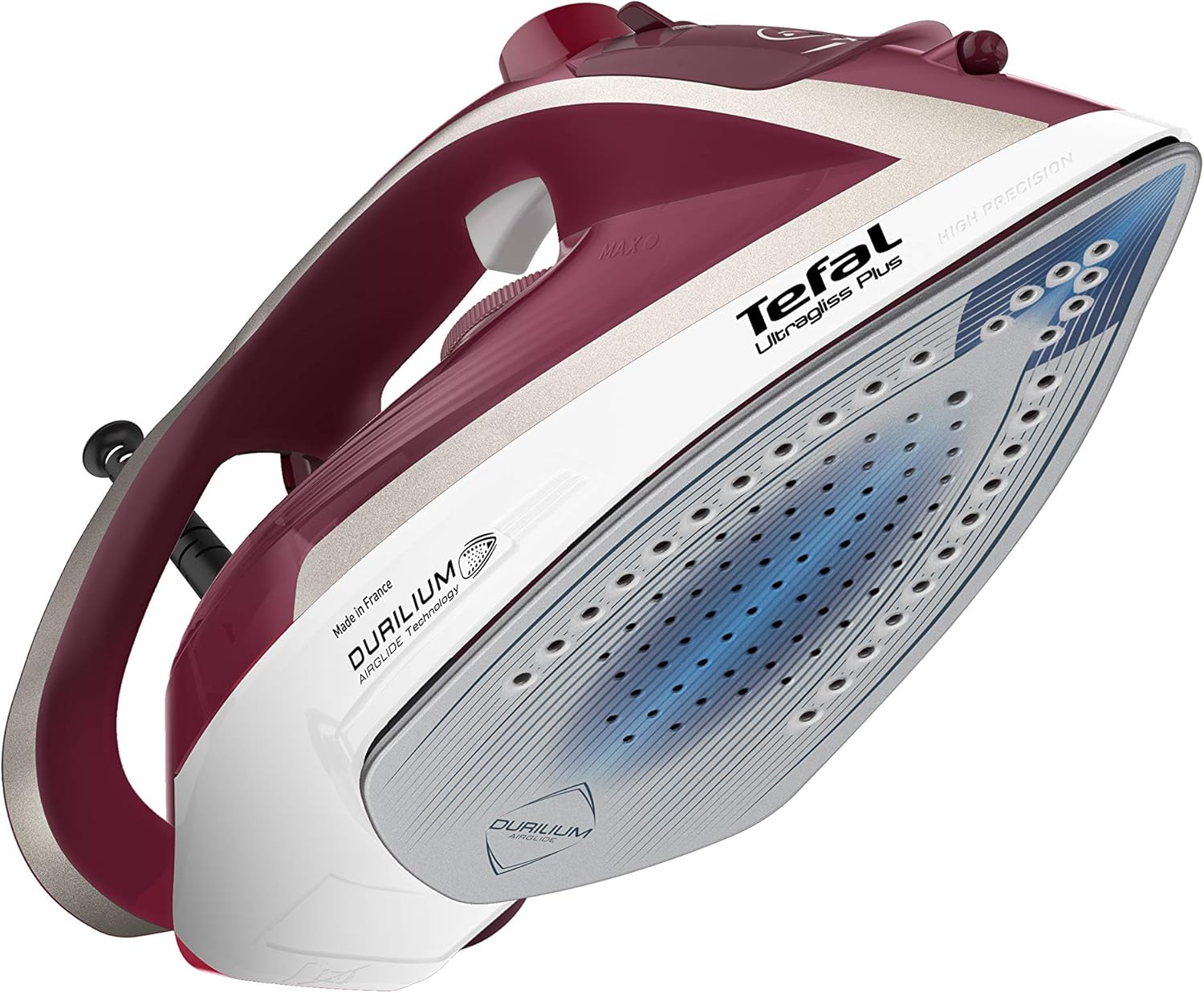 Tefal Ultragliss Plus Ferro da Stiro a Vapore, Rosso/Bianco - immagine 5